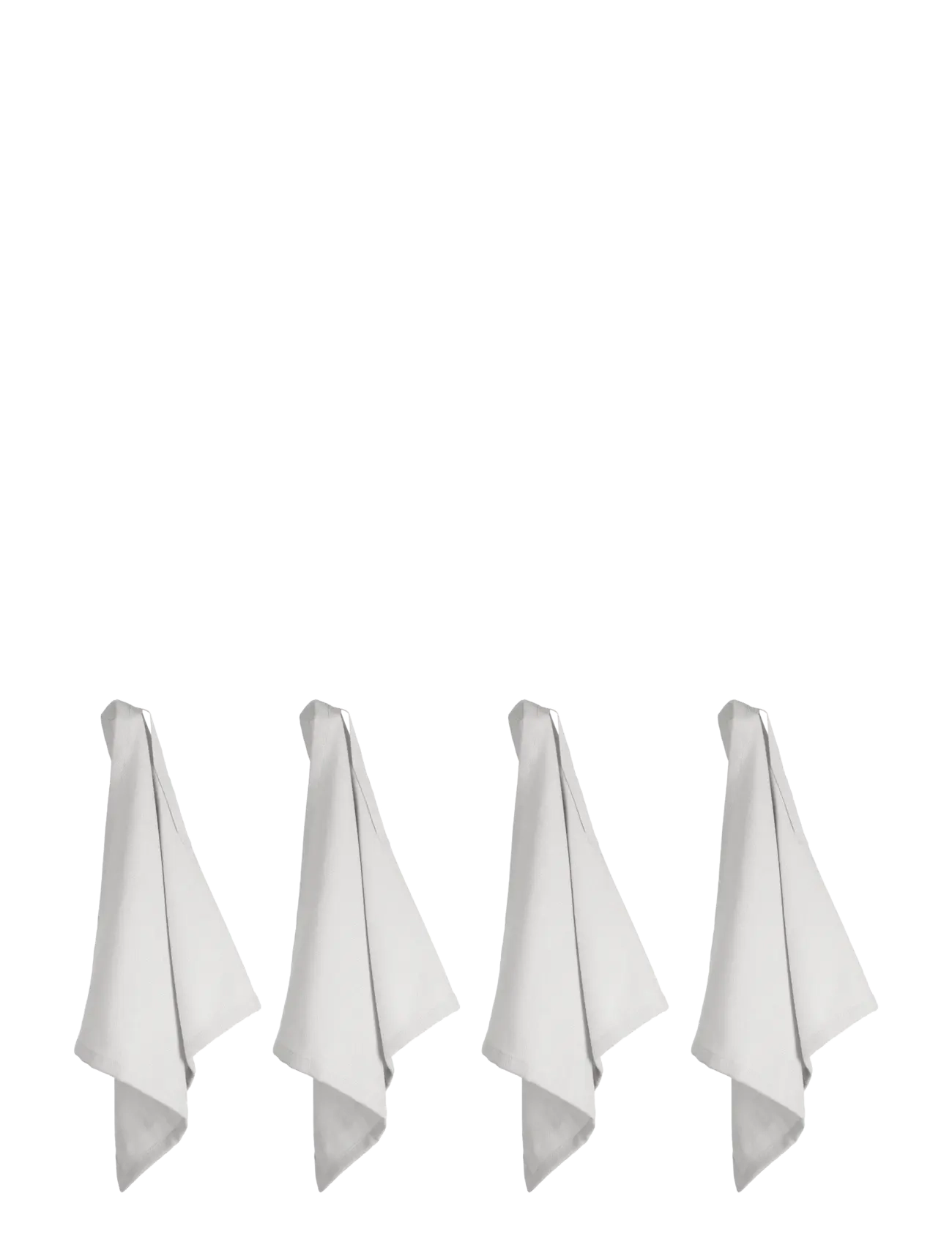 THE ORGANIC COMPANY Dinner Napkins Weiß - One Size - Unisex