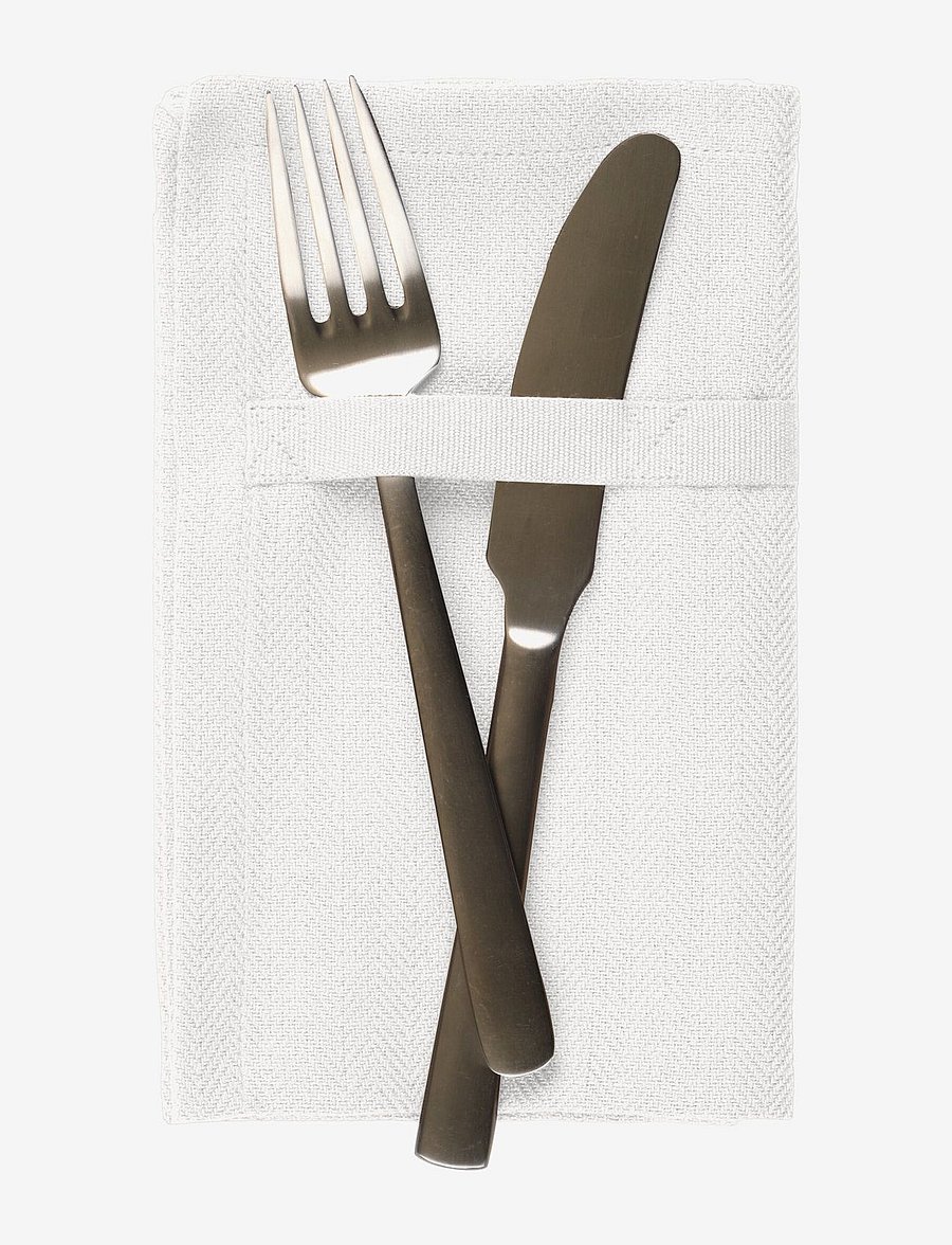 The Organic Company - Dinner Napkins - stoffservietten - 200 natural white - 2