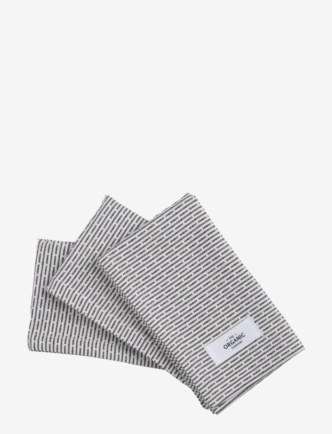 The Organic Company Dish Cloths 3 Pack, Cloths & Dishbrush, Grå, Str: ONE SIZE