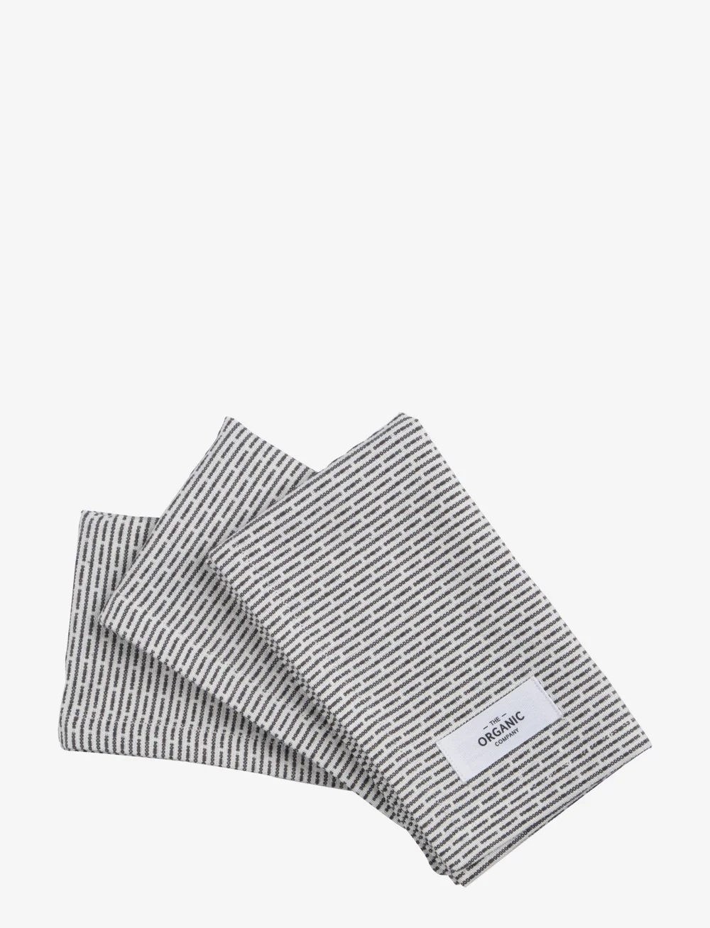 The Organic Company - Kitchen cloths 3 pack - dishcloths & brushes - 180 morning grey - 0