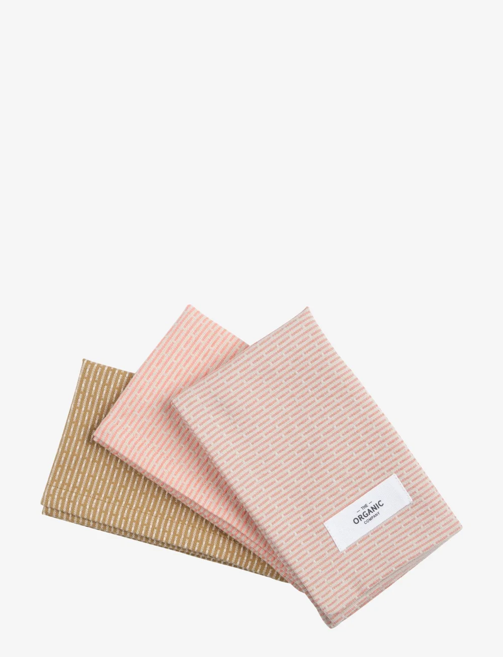 The Organic Company - Kitchen cloths 3 pack - karklude & opvaskebørster - 910 floral - 0