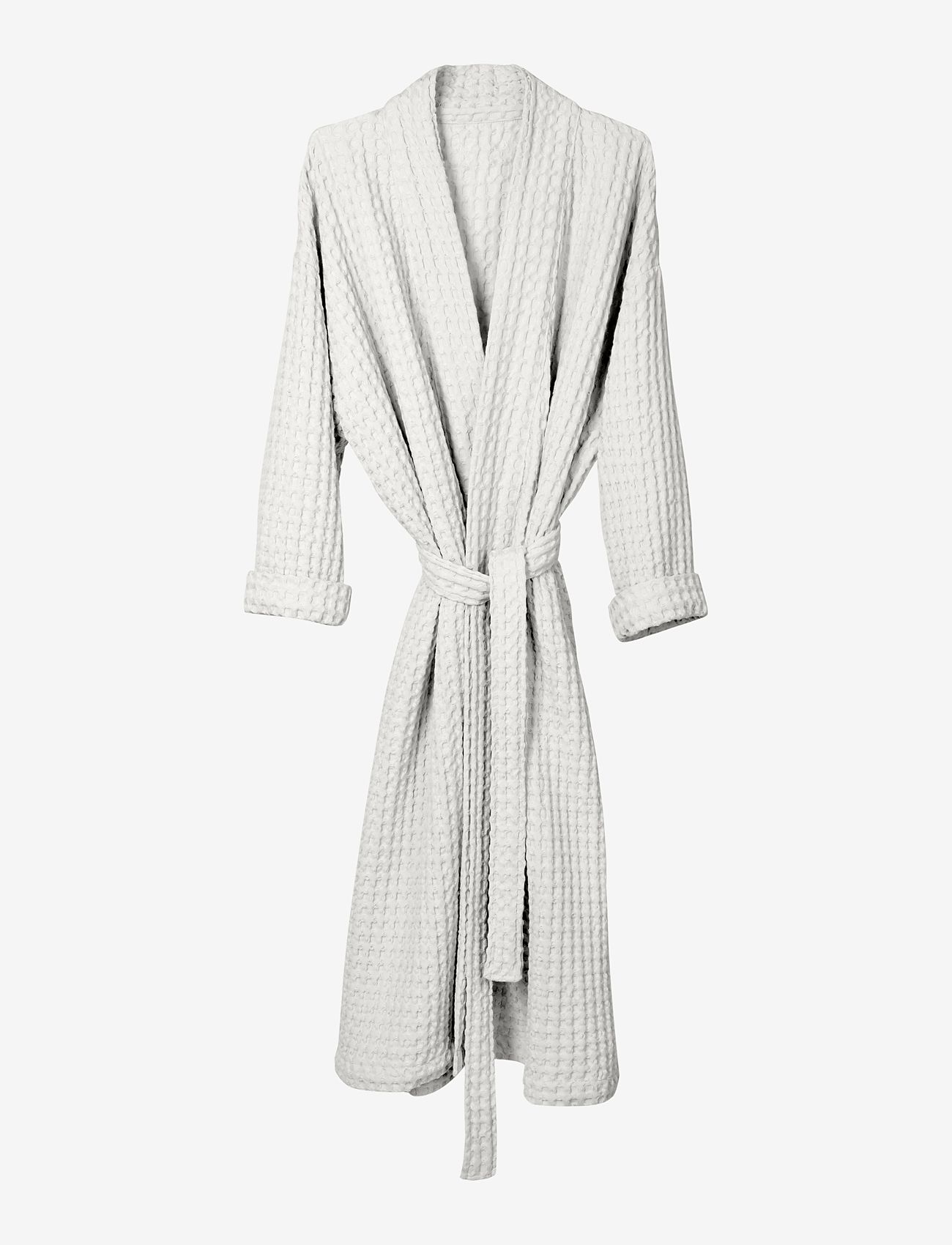THE ORGANIC COMPANY Big Waffle Bathrobe Weiß - S/M - Damen