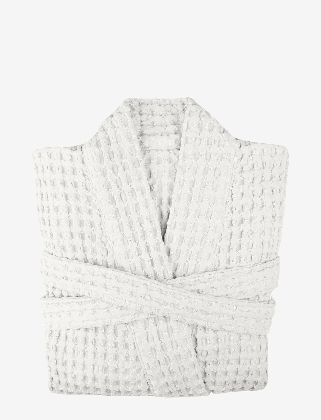 The Organic Company - Big Waffle Bathrobe - køb efter pris - 200 natural white - 1
