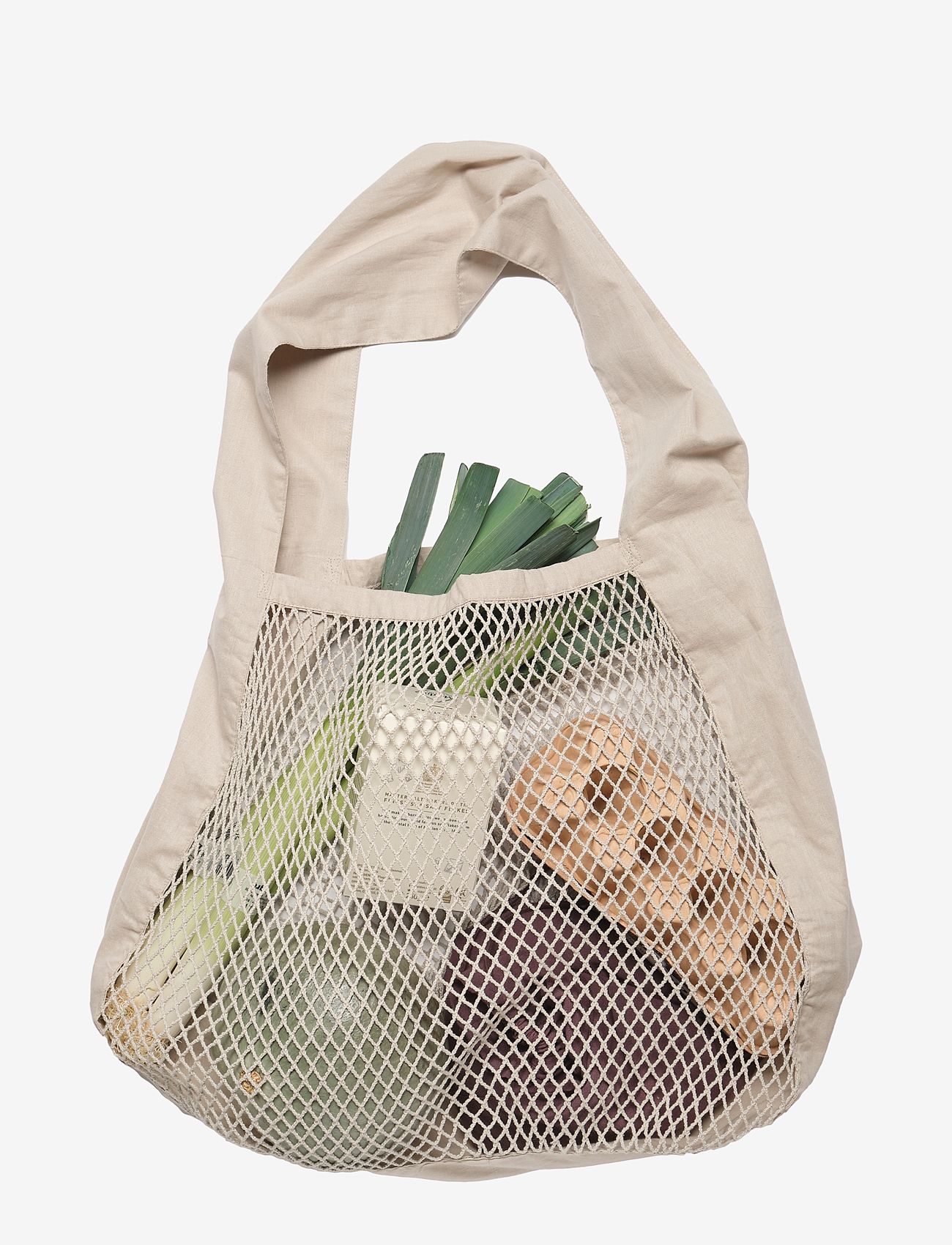 THE ORGANIC COMPANY Net Schulter Tasche Beige - One Size - Damen