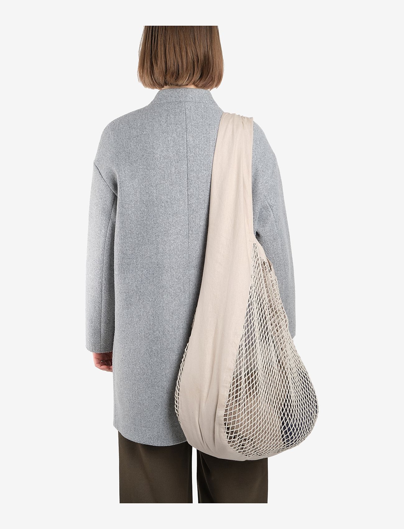 The Organic Company - Net shoulder bag - tote bags - 202 stone - 3