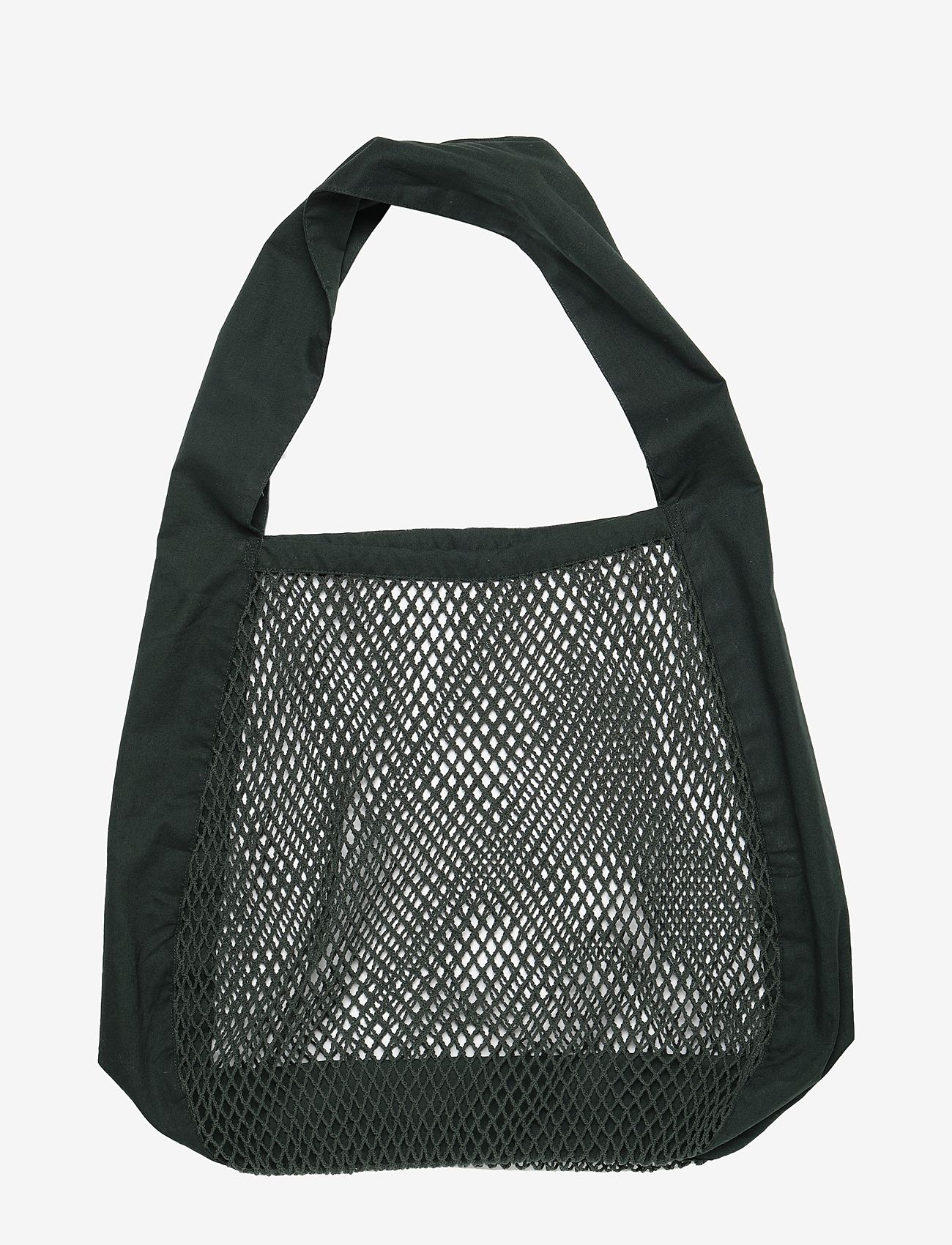 The Organic Company Net shoulder bag - Strandtasker - 400 DARK GREEN / green