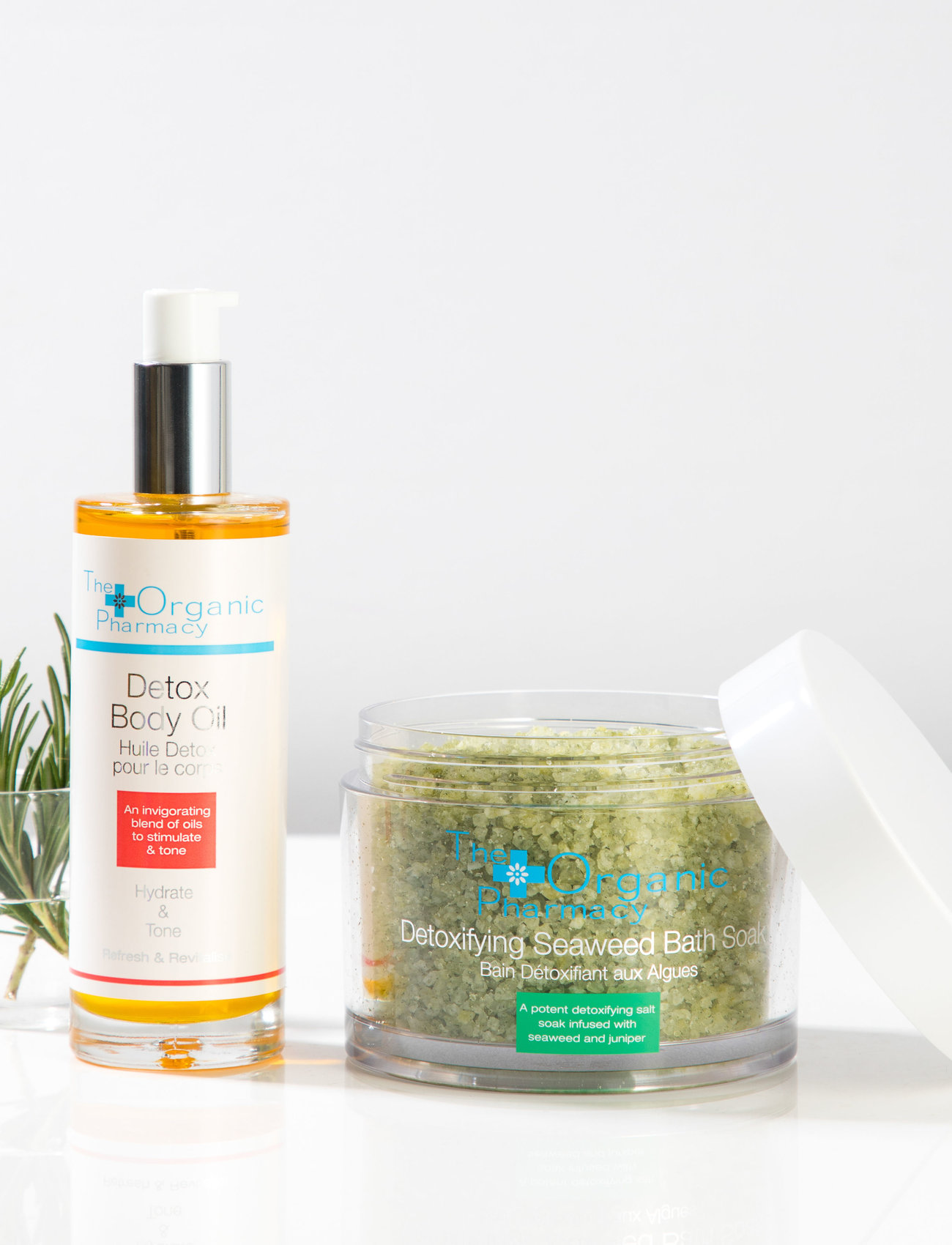 The Organic Pharmacy - Detoxifying Seaweed Bath Soak - kroppspleie - clear - 1