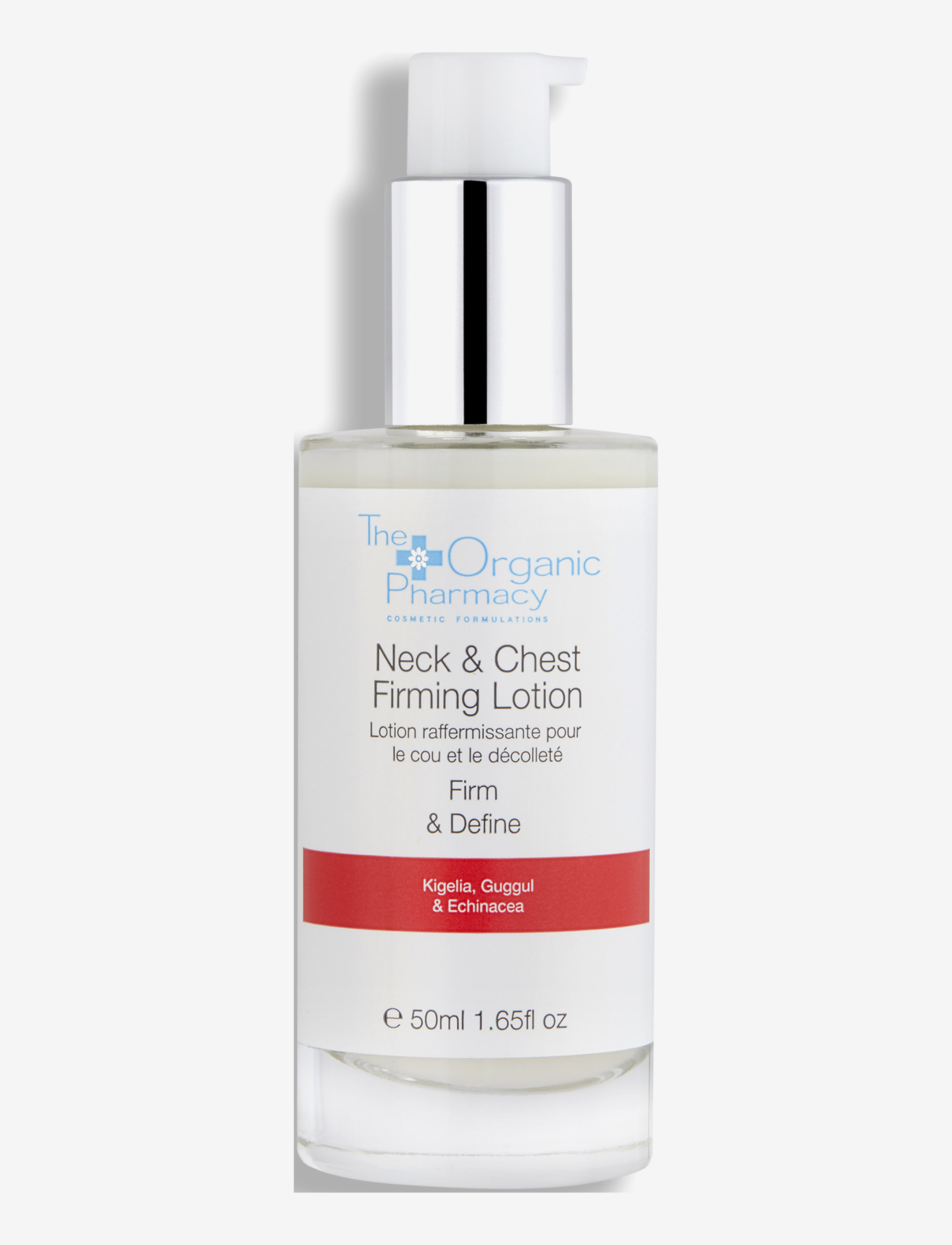 The Organic Pharmacy NECK & CHEST FIRMING LOTION 50 ML - The Organic Pharmacy - CLEAR / undefined