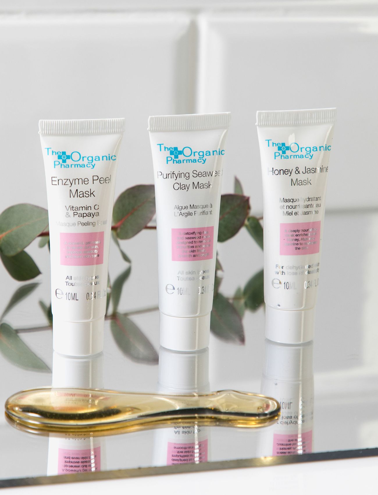 The Organic Pharmacy - Purifying Seaweed Clay Mask - lermasker - clear - 1