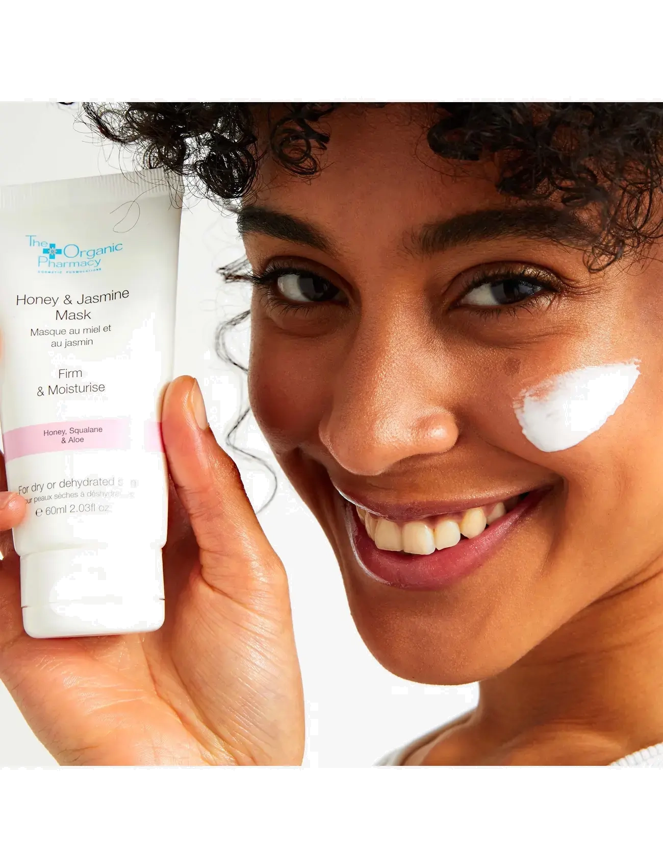 The Organic Pharmacy - Honey & Jasmine Mask - clear - 2
