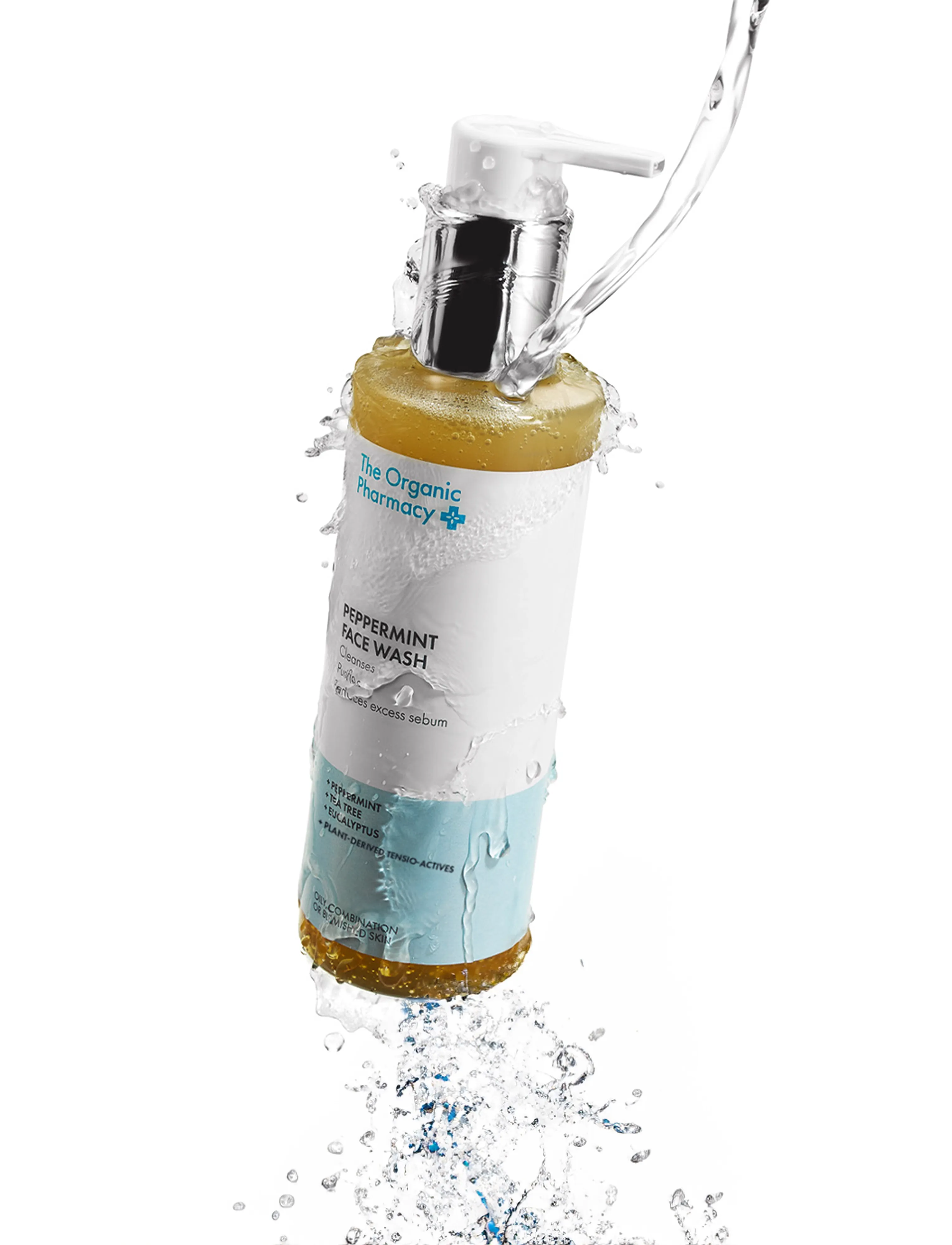 The Organic Pharmacy - Peppermint Facial Wash - clear - 3
