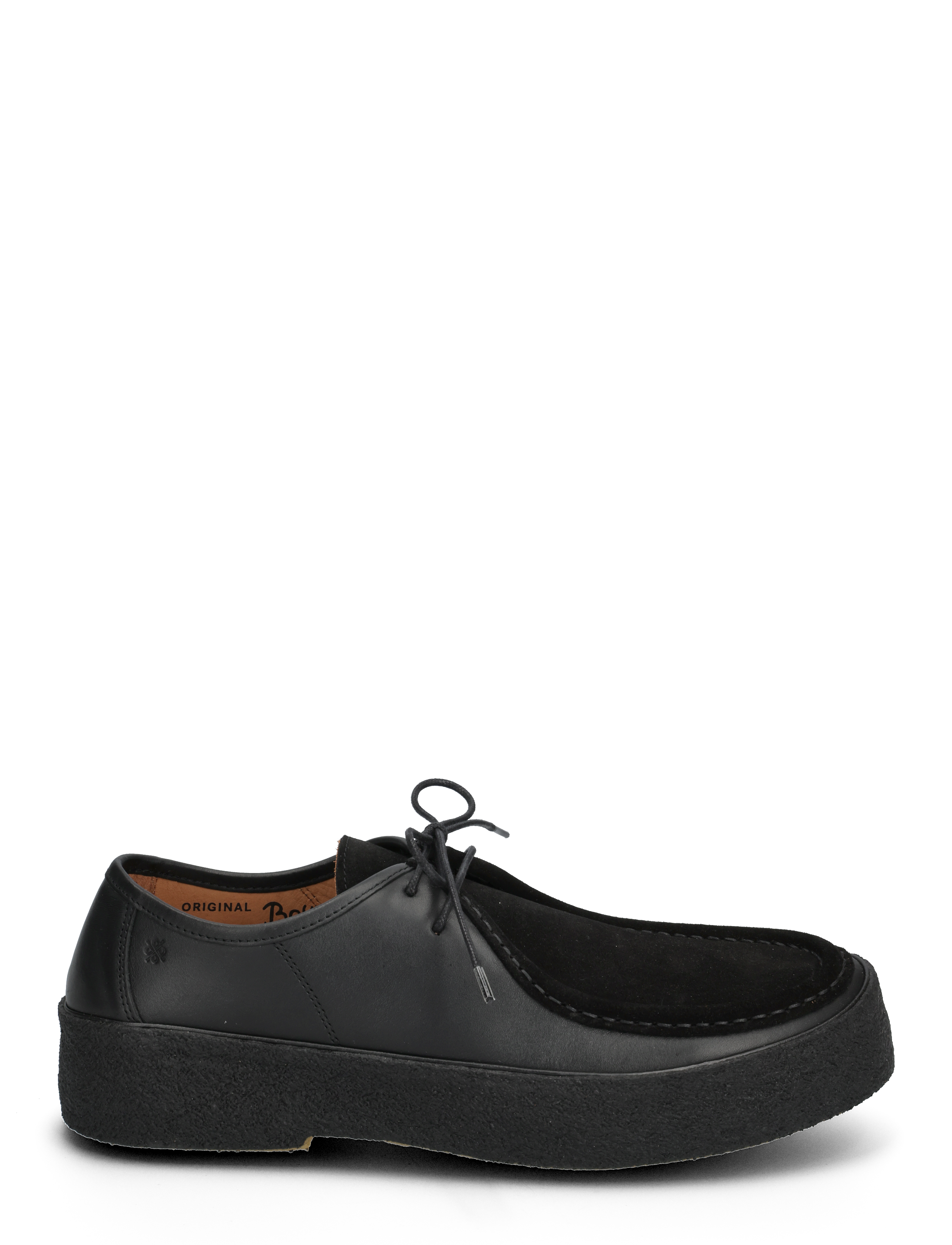 The Original Playboy - ORG.14 - black leather suede combi - 1