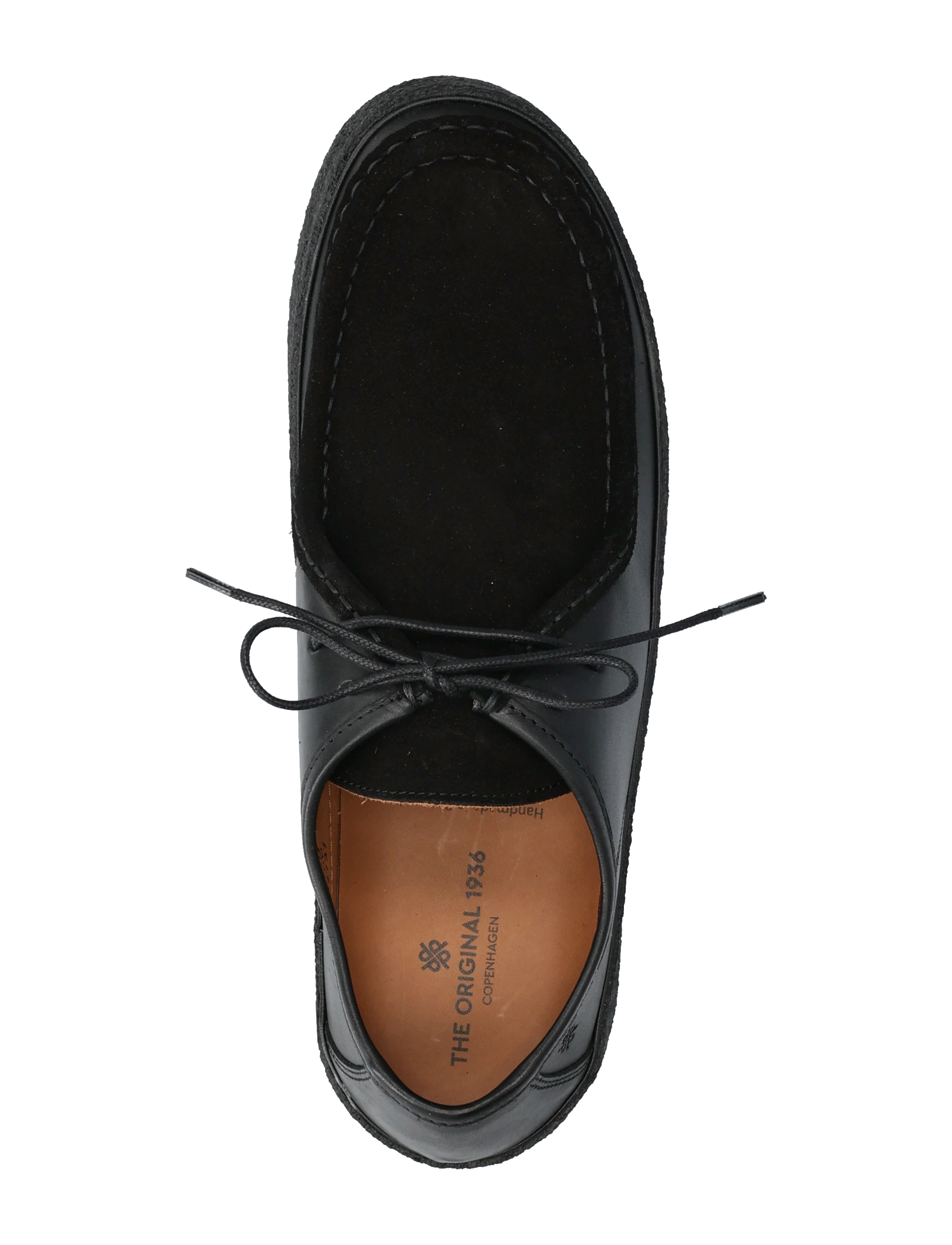 The Original Playboy - ORG.14 - black leather suede combi - 3