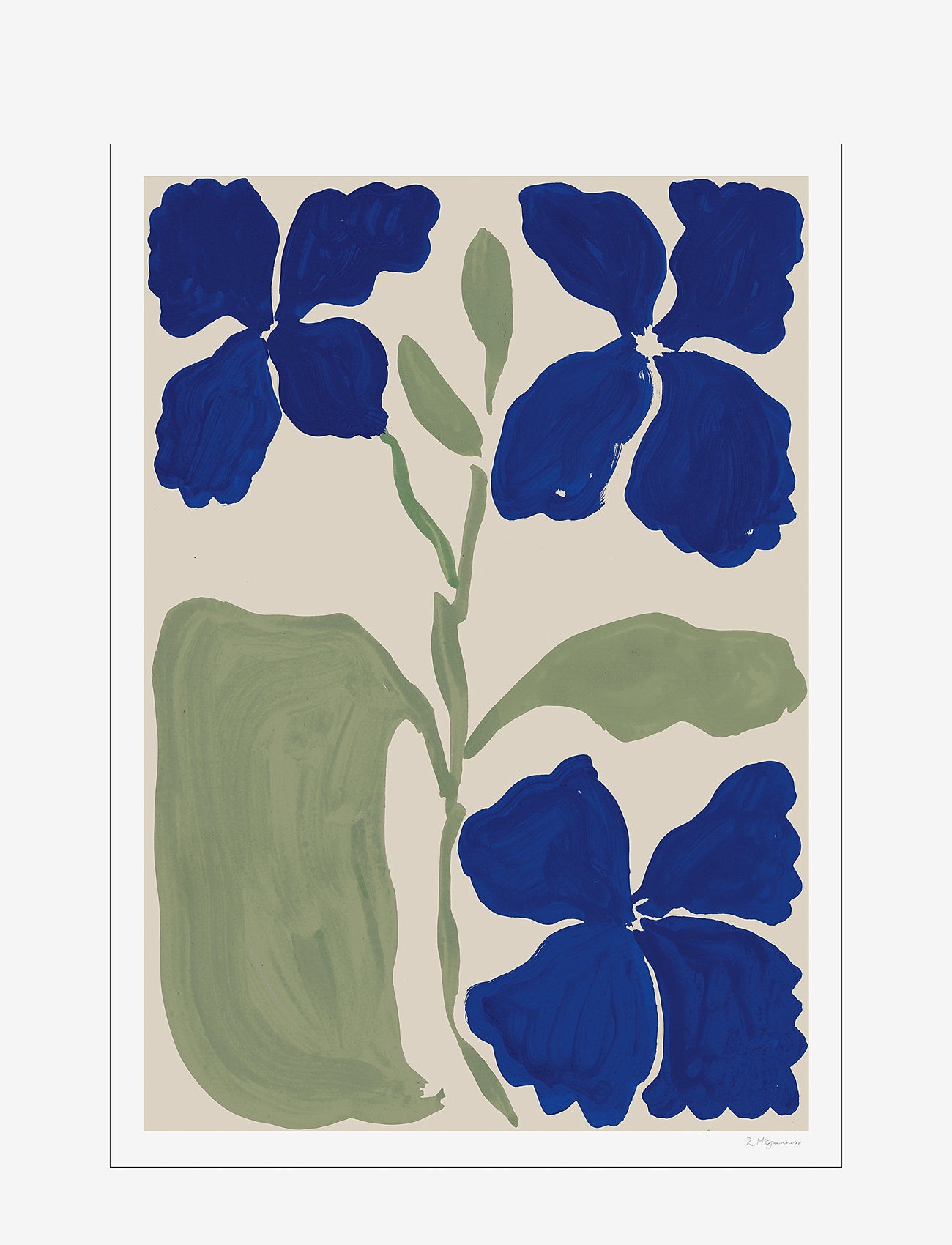 The Poster Club - The Poster Club x Rosie McGuinness - Flowers - natur - neutral - 0