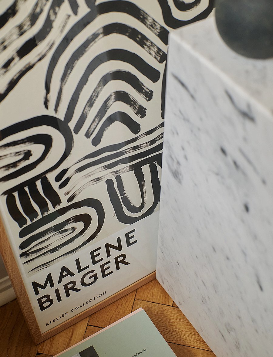 The Poster Club - The Poster Club x Malene Birger - Follow my fingers - juodai balti plakatai - neutral - 2