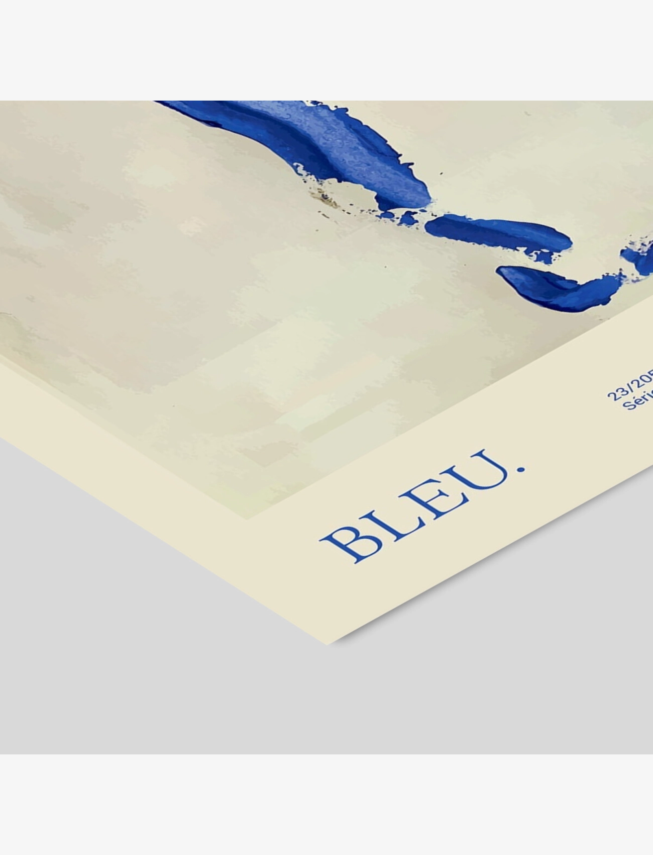 The Poster Club - Bleu - graphical patterns - multi-colored - 2