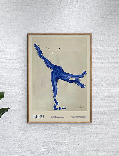 The Poster Club Bleu