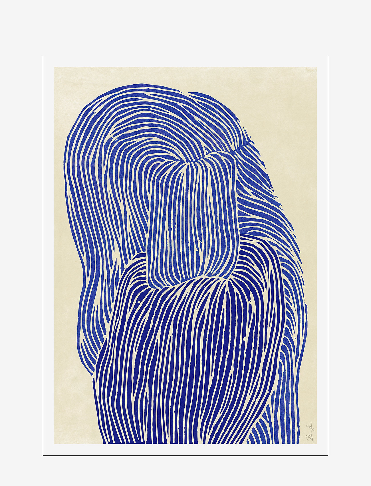The Poster Club - The Poster Club x Rebecca Hein - Deep Blue - neutral - 0
