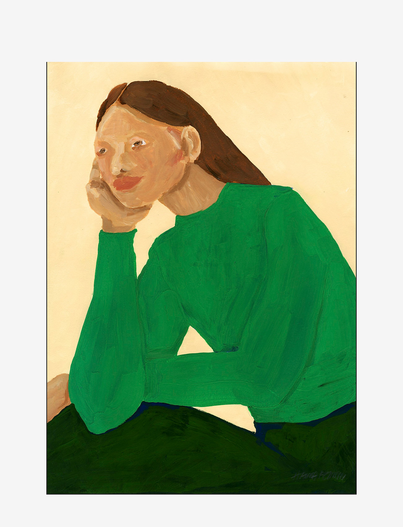 The Poster Club - The Poster Club x Hanna Peterson - Green Guise - neutral - 0