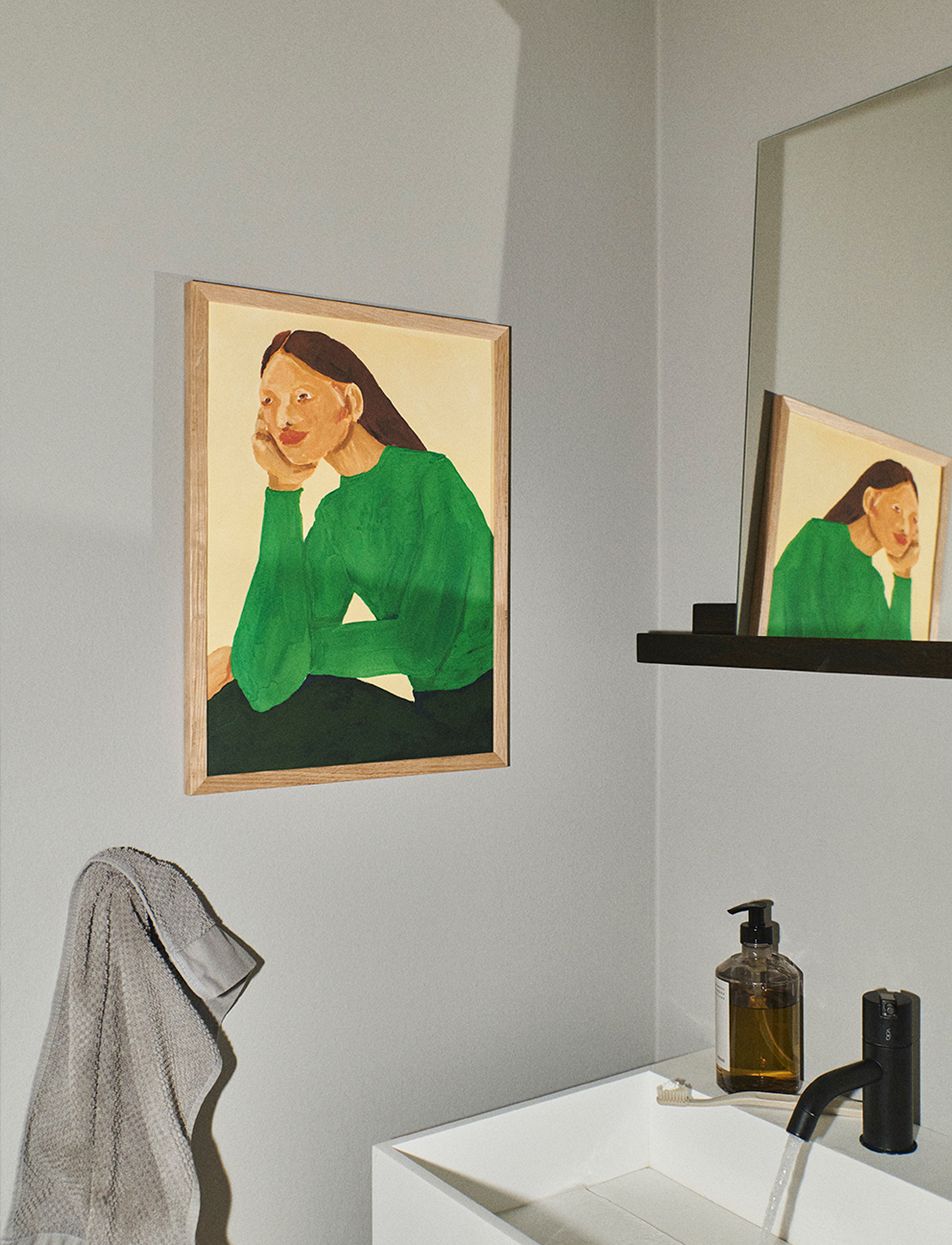 The Poster Club - The Poster Club x Hanna Peterson - Green Guise - neutral - 1