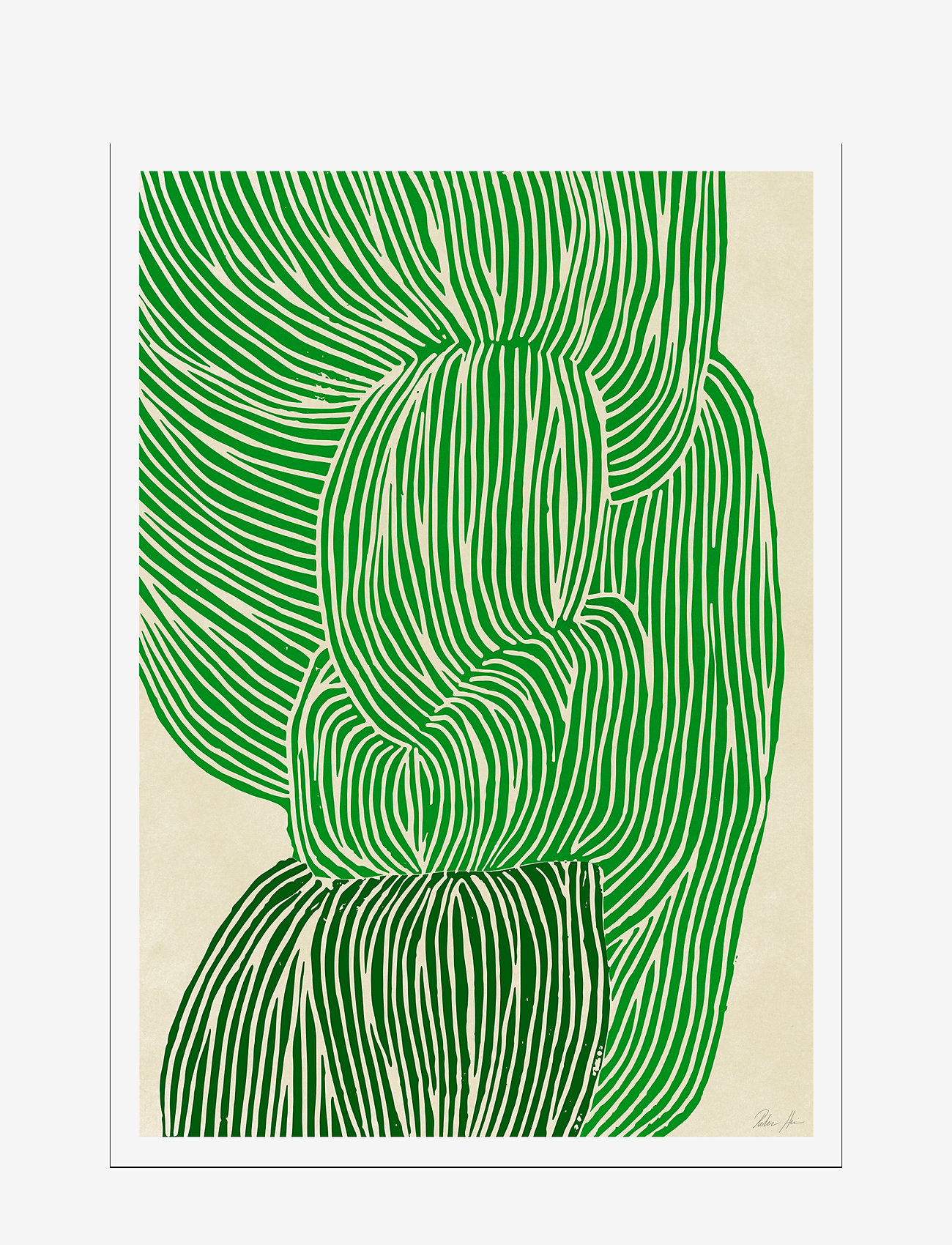 The Poster Club - The Poster Club x Rebecca Hein - Green Ocean - neutral - 0