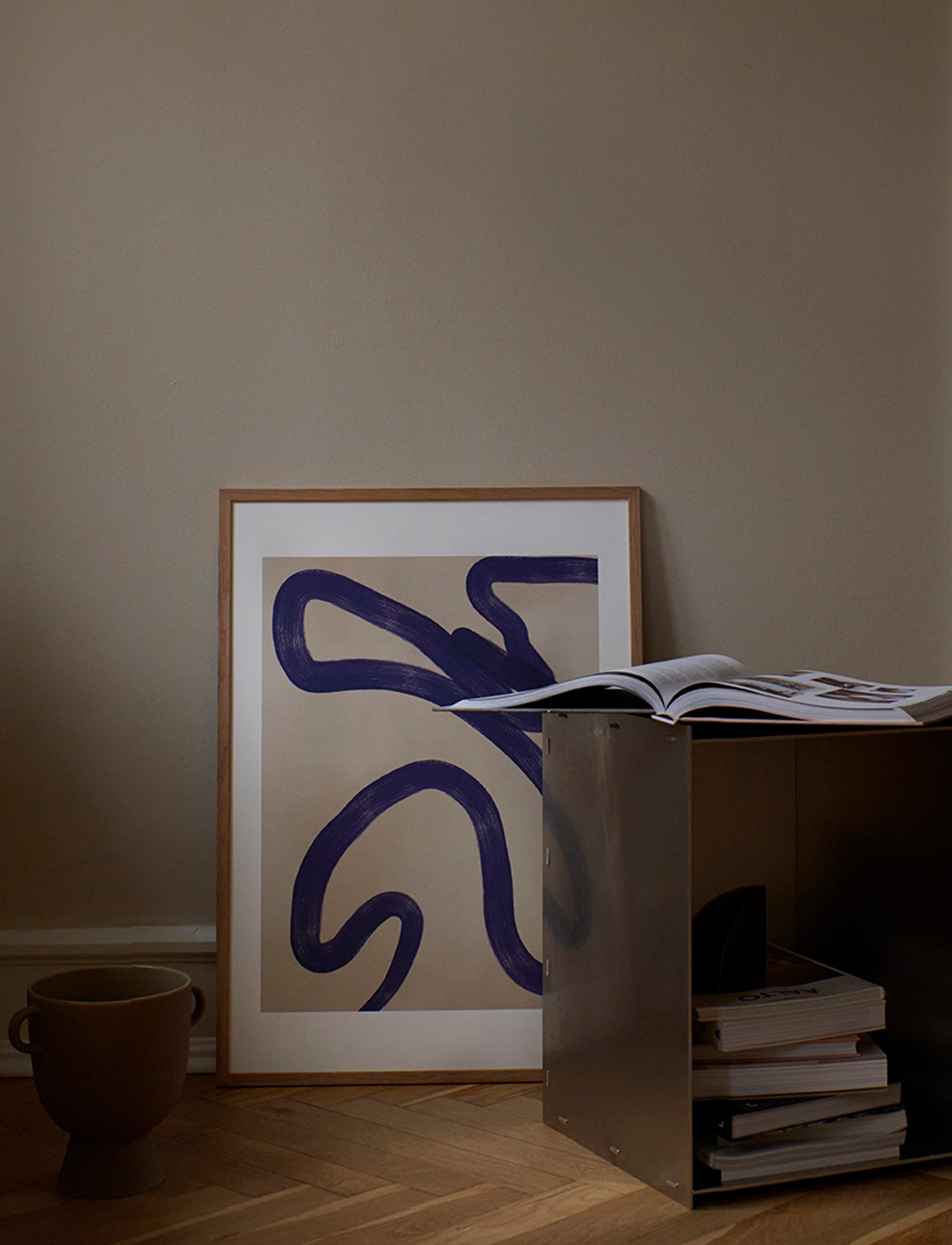 The Poster Club X Anna Johansson Monday, 50X70 cm, Posters, Beige - Illustrations, Homeware