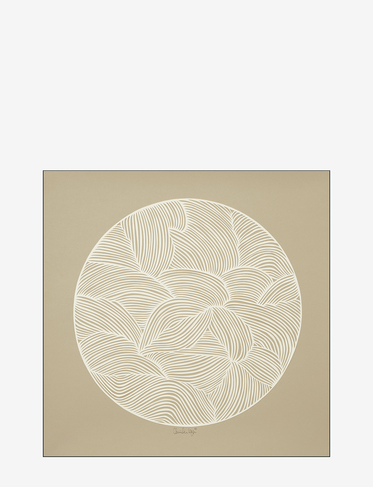 The Poster Club The Poster Club x Little Detroit - Moon No 01 - Deals - NEUTRAL / multi