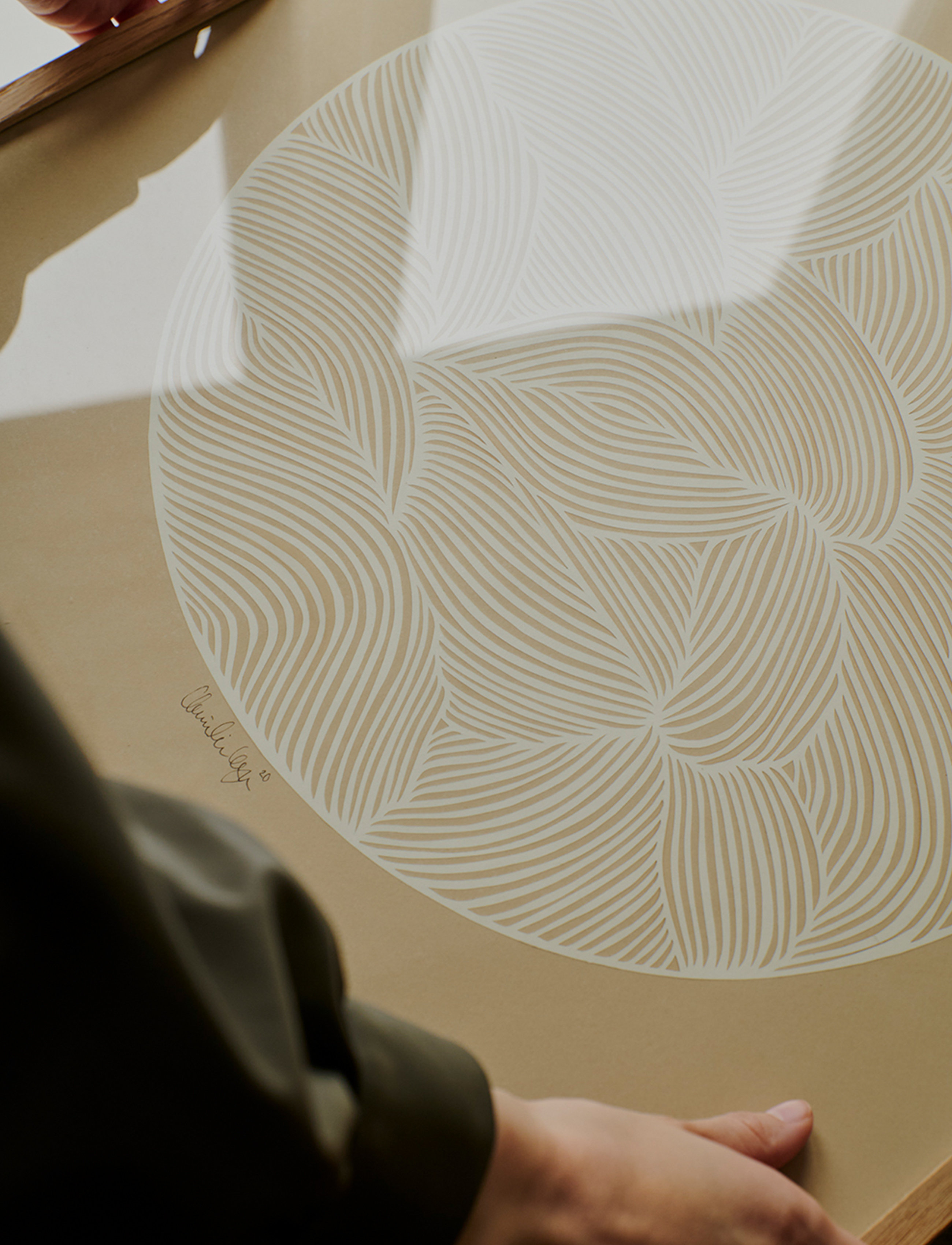 The Poster Club - The Poster Club x Little Detroit - Moon No 01 - modèles graphiques - neutral - 2
