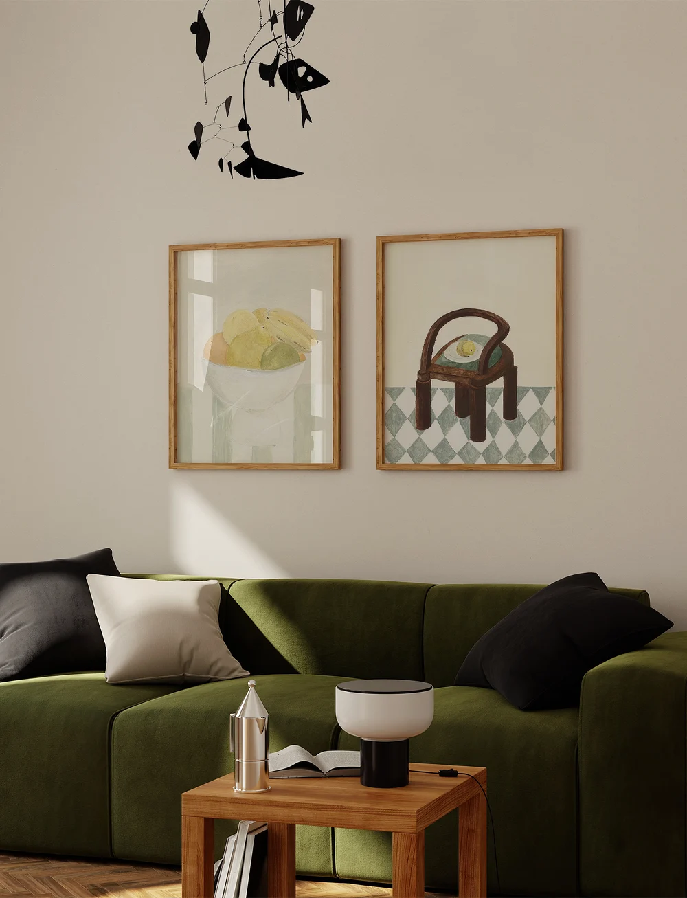 The Poster Club - TPC x Isabelle Vandeplassche - Chair with Fruit - illustrationen - multi - 2