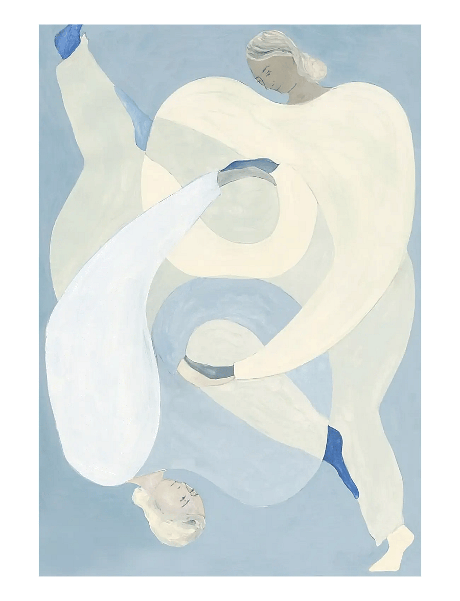 The Poster Club - Hold You - Blue - illustrationen - multi-coloured - 1