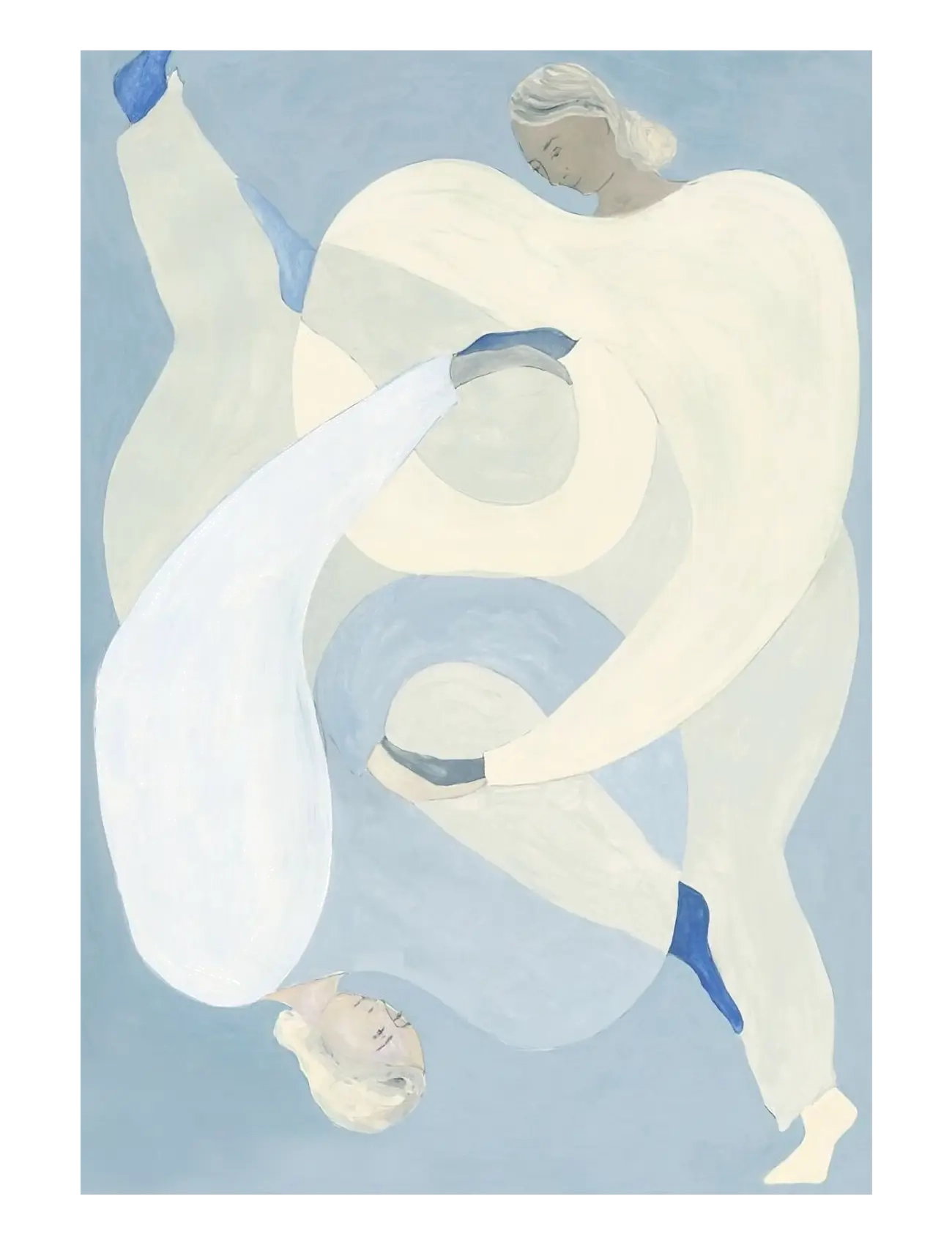 The Poster Club Hold You - Blue - Vis alt - MULTI-COLOURED / blue