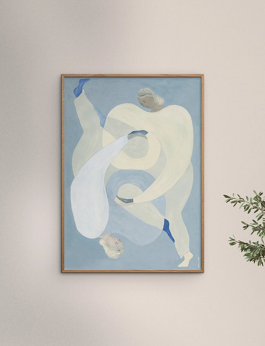 The Poster Club - Hold You - Blue - illustratsioonid - multi-coloured - 0