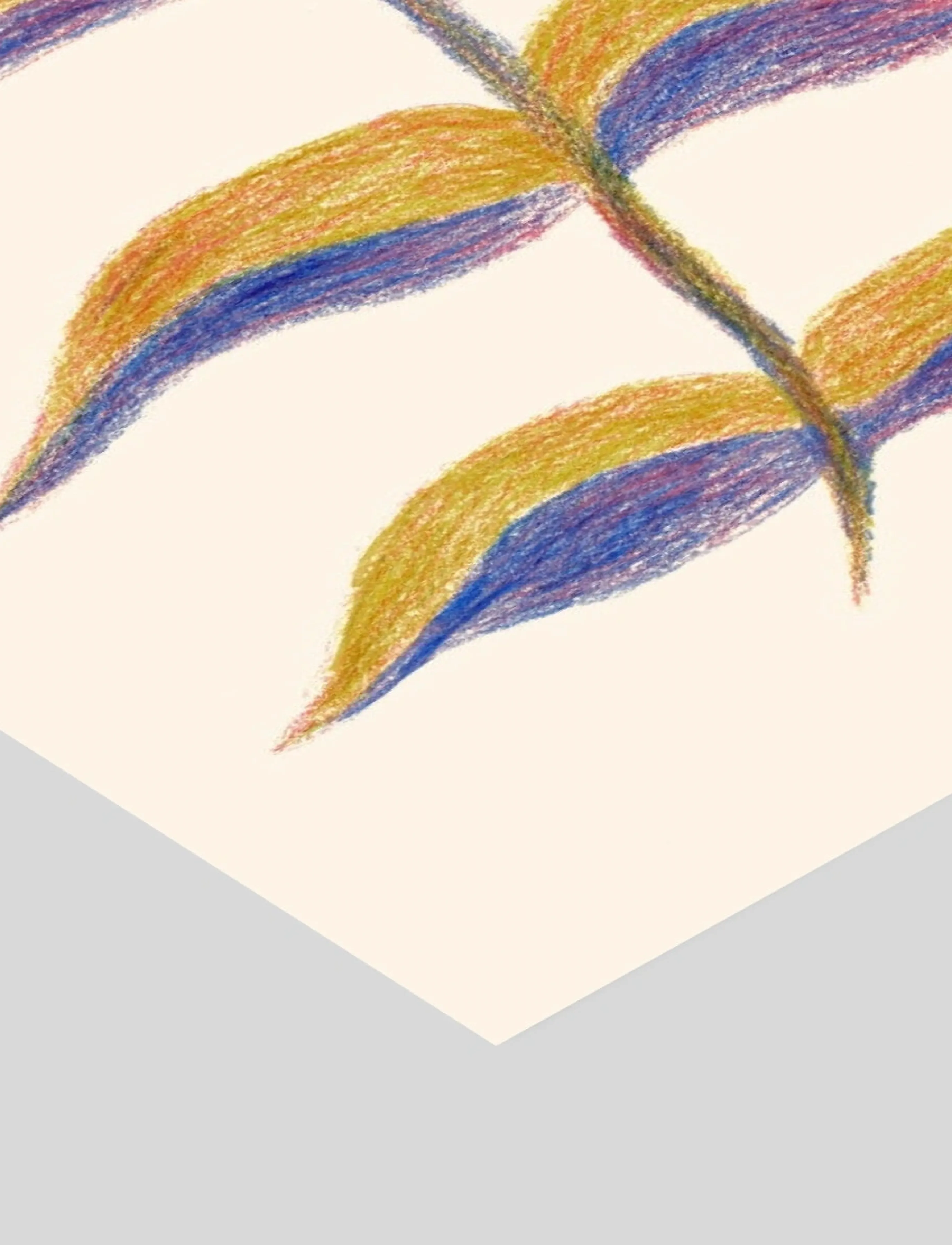 The Poster Club - The Poster Club x Ojuna Njama Petersen - Three Flowers - botanisk - beige - 2