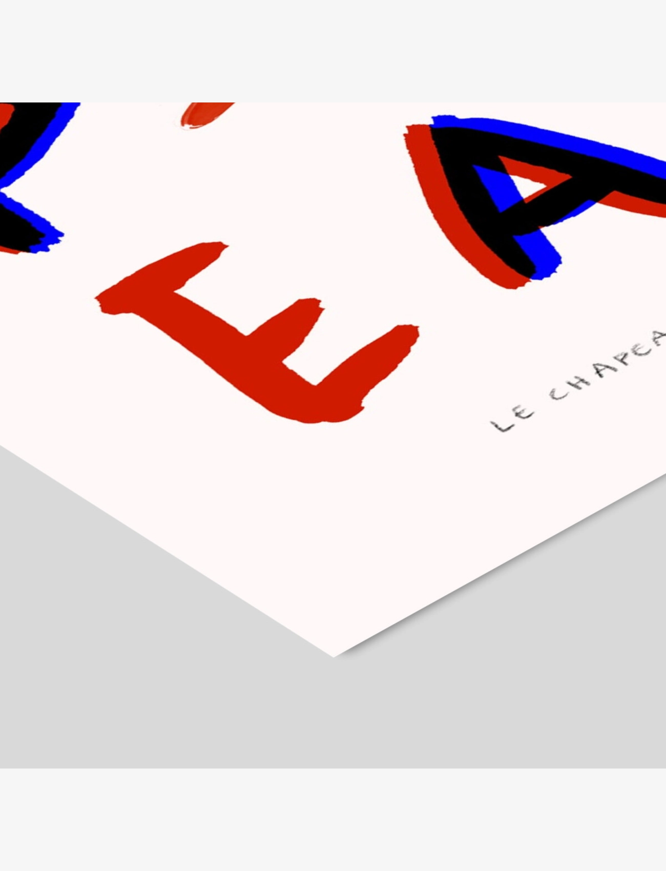 The Poster Club - TPC x Another Art Project - Le Chapeau Rond & Rouge - illustrationen - multi - 2