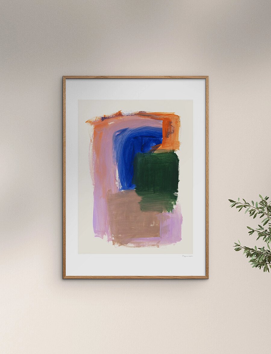 The Poster Club - TPC x Berit Mogensen Lopez - Improvise - grafische muster - multi - 0