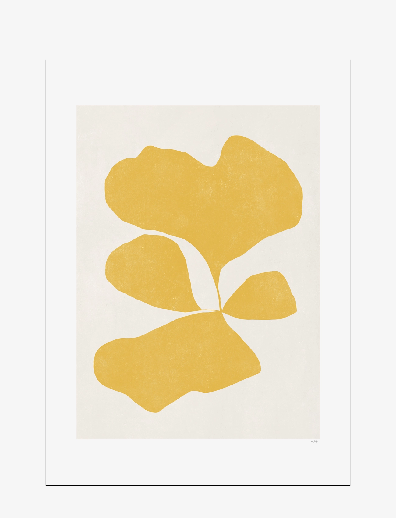 The Poster Club The Poster Club x Moe Made It - Botanik III - The Poster Club - NEUTRAL / yellow