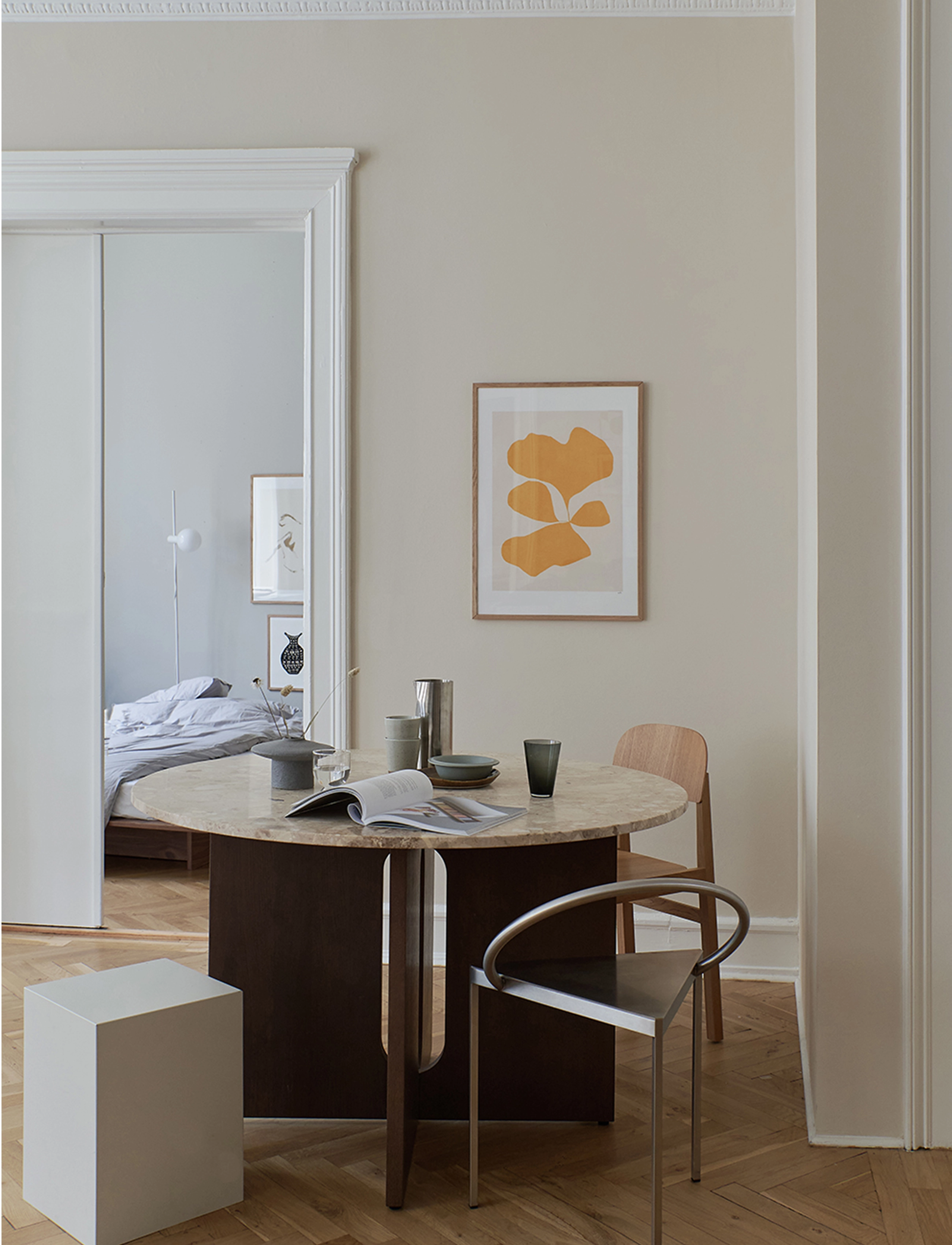 The Poster Club X Moe Made It Botanik Iii, 30X40 cm, Posters, Gelb - Nature, Homeware