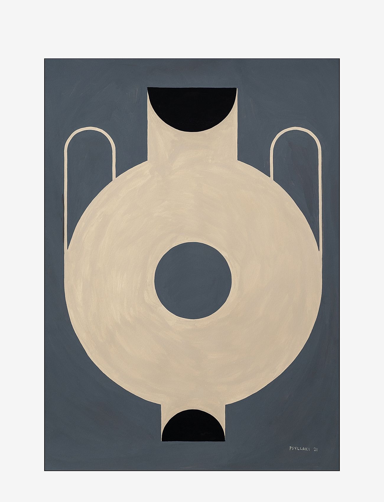 The Poster Club - The Poster Club x Studio Paradissi - Circular Vase - illustrationer - neutral - 0