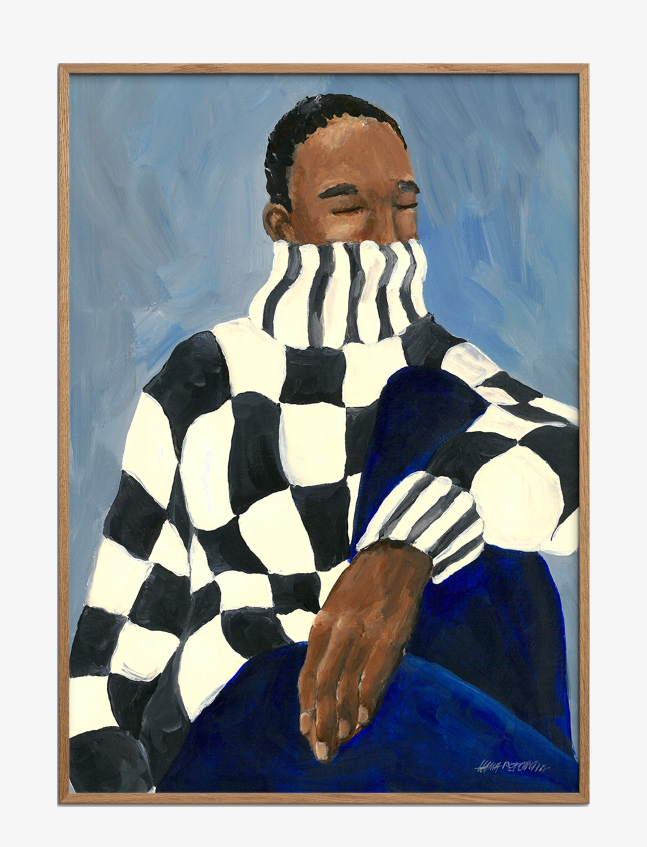 The Poster Club x Hanna Peterson - Check - MULTI