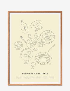 TPC x Isabelle Vandeplassche - Delights at the Table, The Poster Club