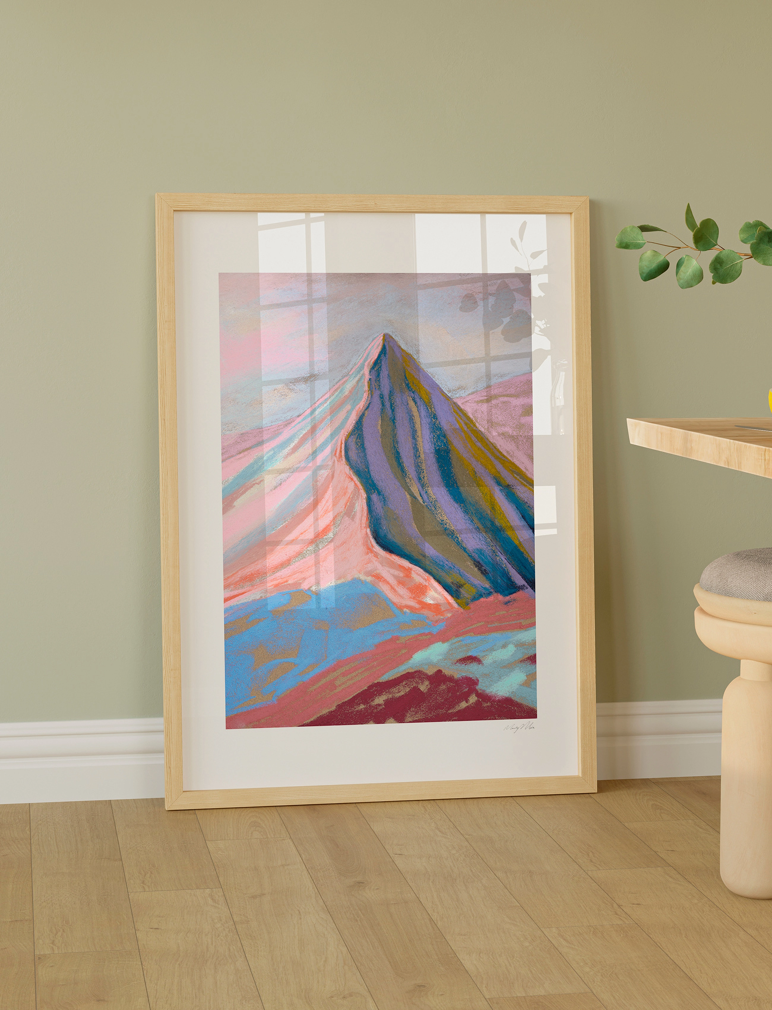 The Poster Club - The Poster Club x Mandy Maria - Velvet Peak l - multi - 1
