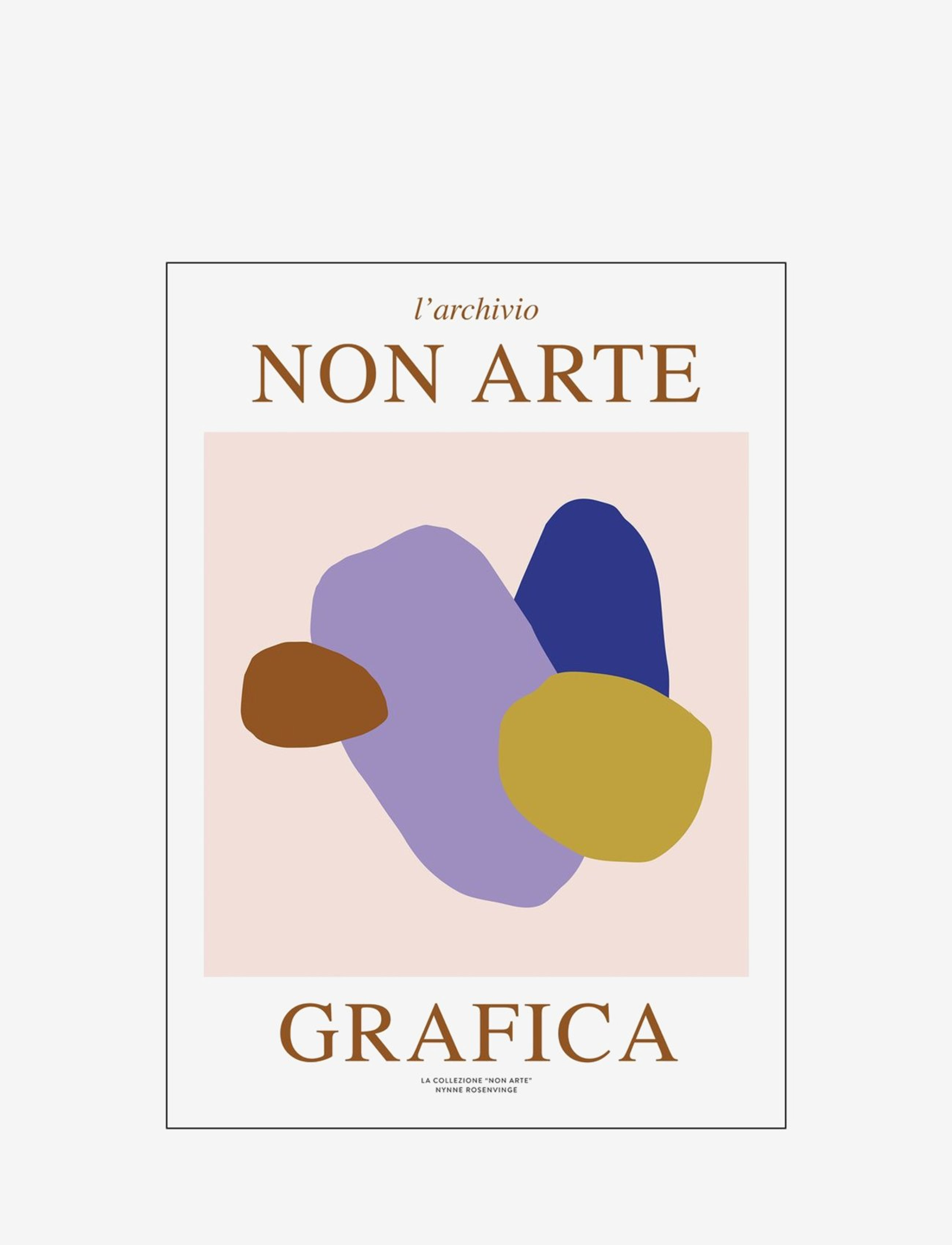 The Poster Club Non Arte Grafica 02 - Grafiska mönster - MULTI-COLORED / multi