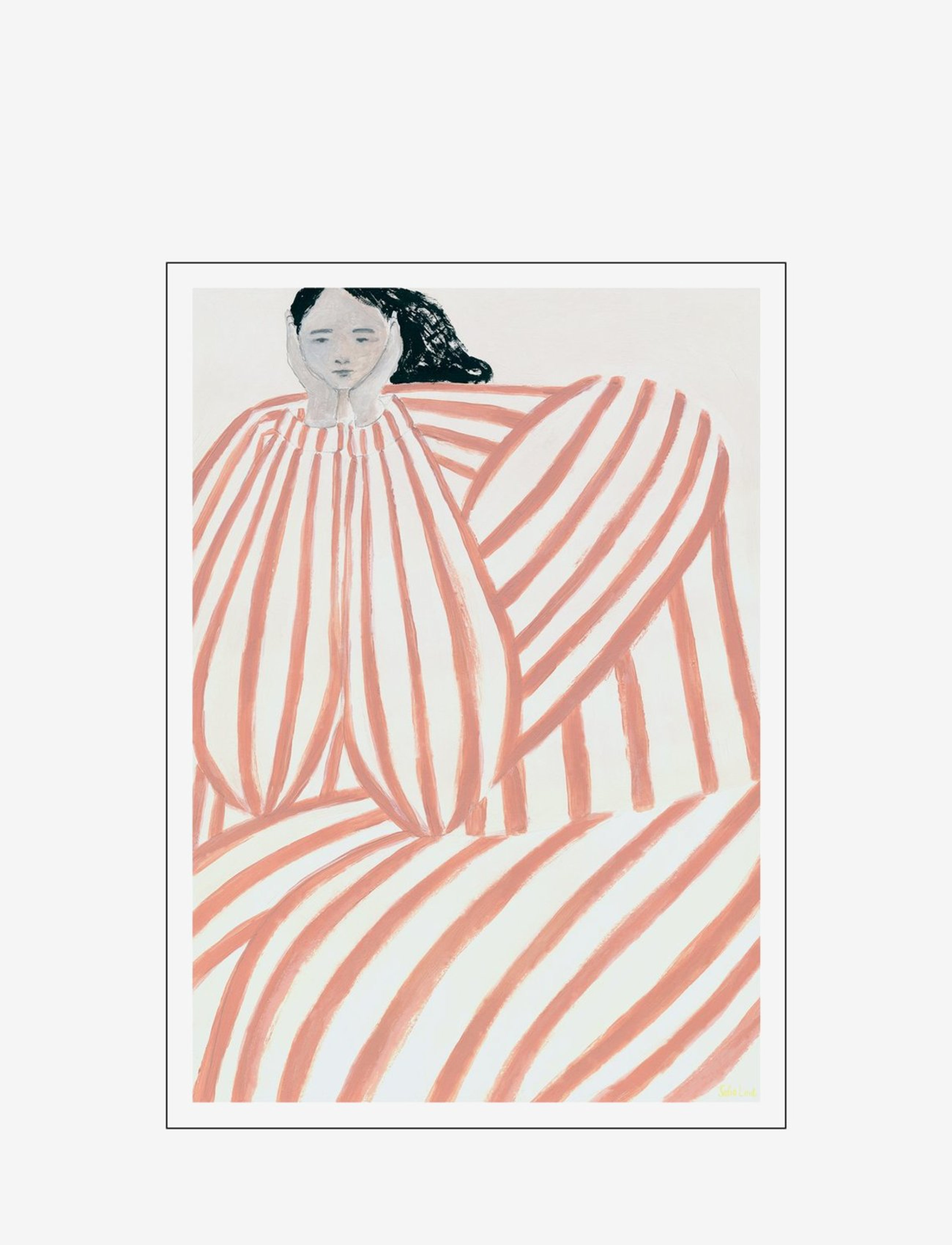 The Poster Club Still-Waiting, Illustrations, Multi/mønstret, Str: 70X100CM