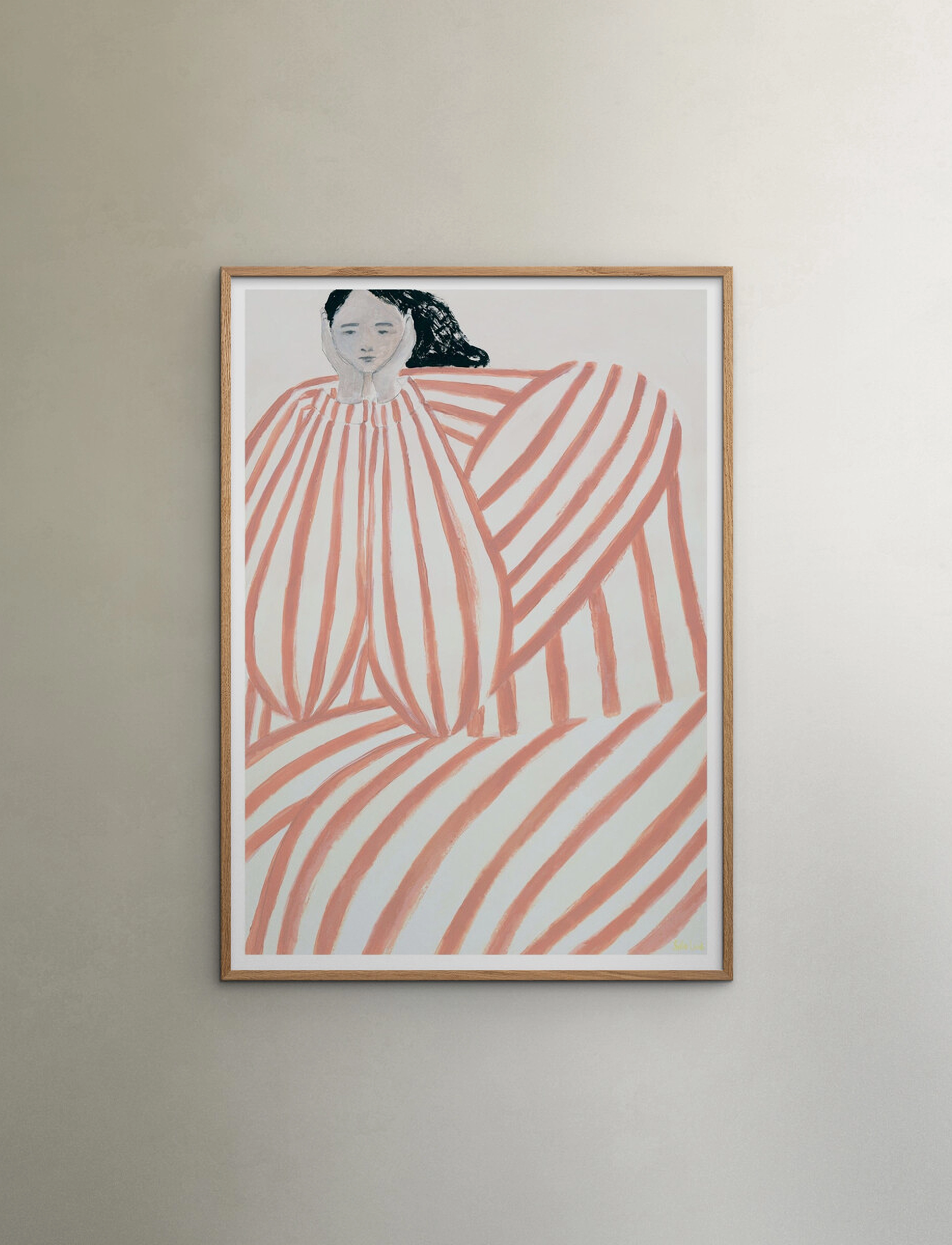 The Poster Club Still-Waiting, 50X70 cm, Posters, Mehrfarbig/gemustert - Illustrations, Homeware