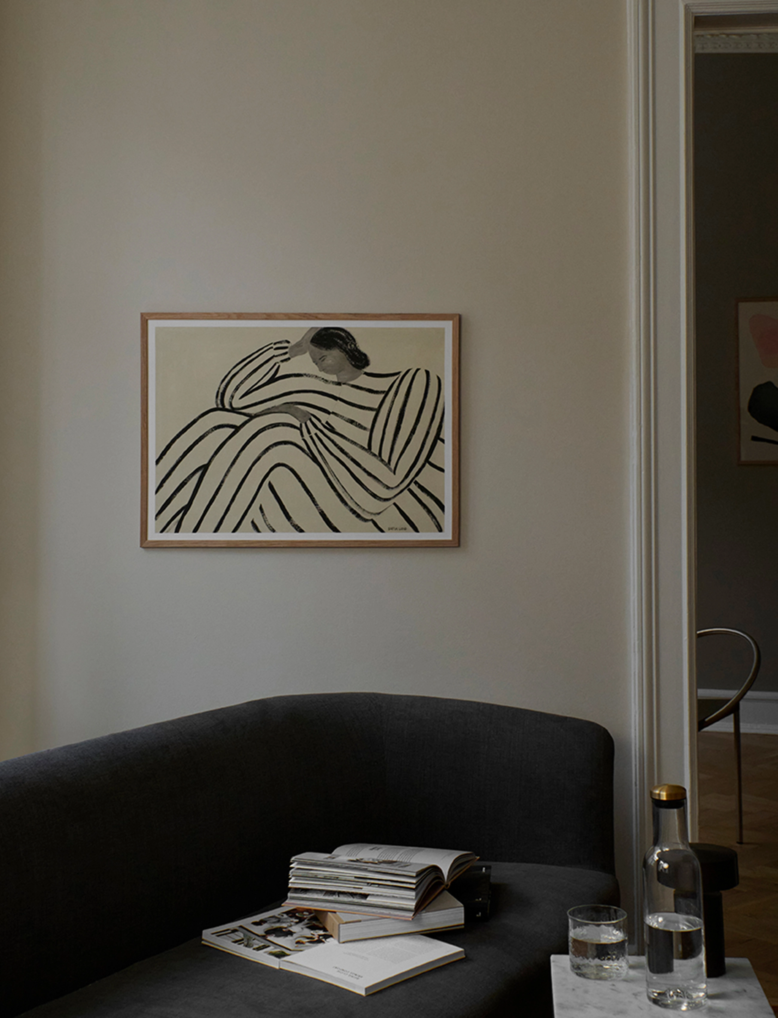 The Poster Club - The Poster Club x Sofia Lind - Waiting - schwarz-weiß-motive - neutral - 3