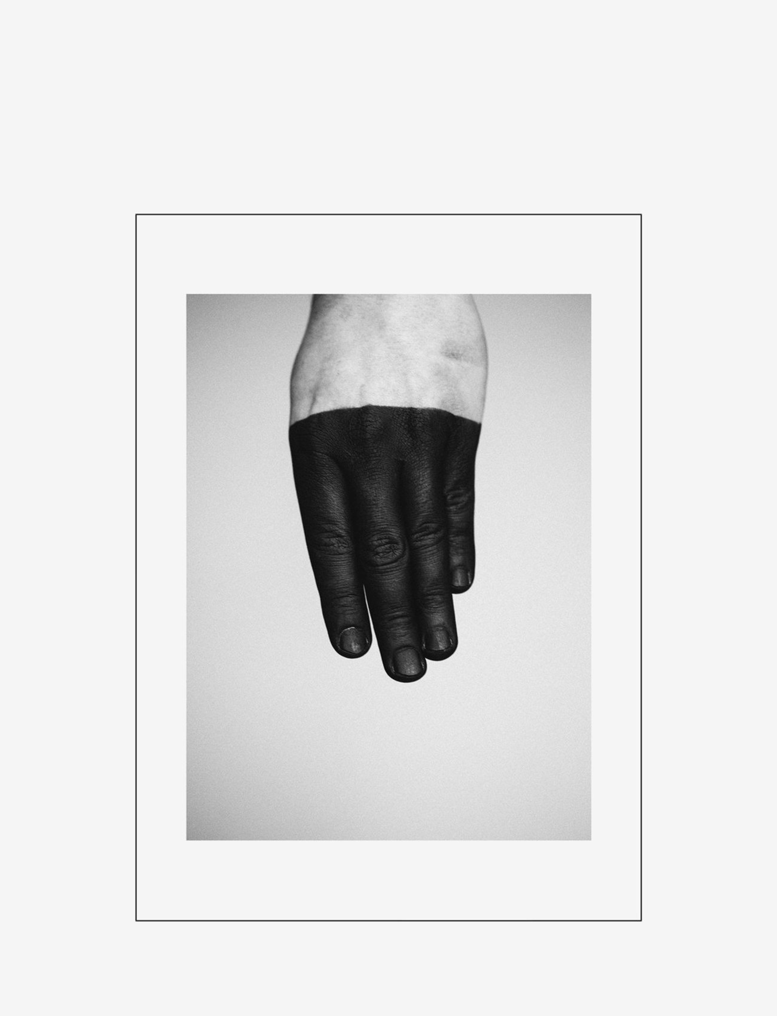 The Poster Club Black Whos Hand, 50X70 cm, Posters, Mehrfarbig/gemustert - & White, Homeware