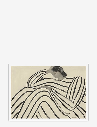 The Poster Club The Poster Club x Sofia Lind - Waiting - Schwarz-weiß-Motive - NEUTRAL / natural