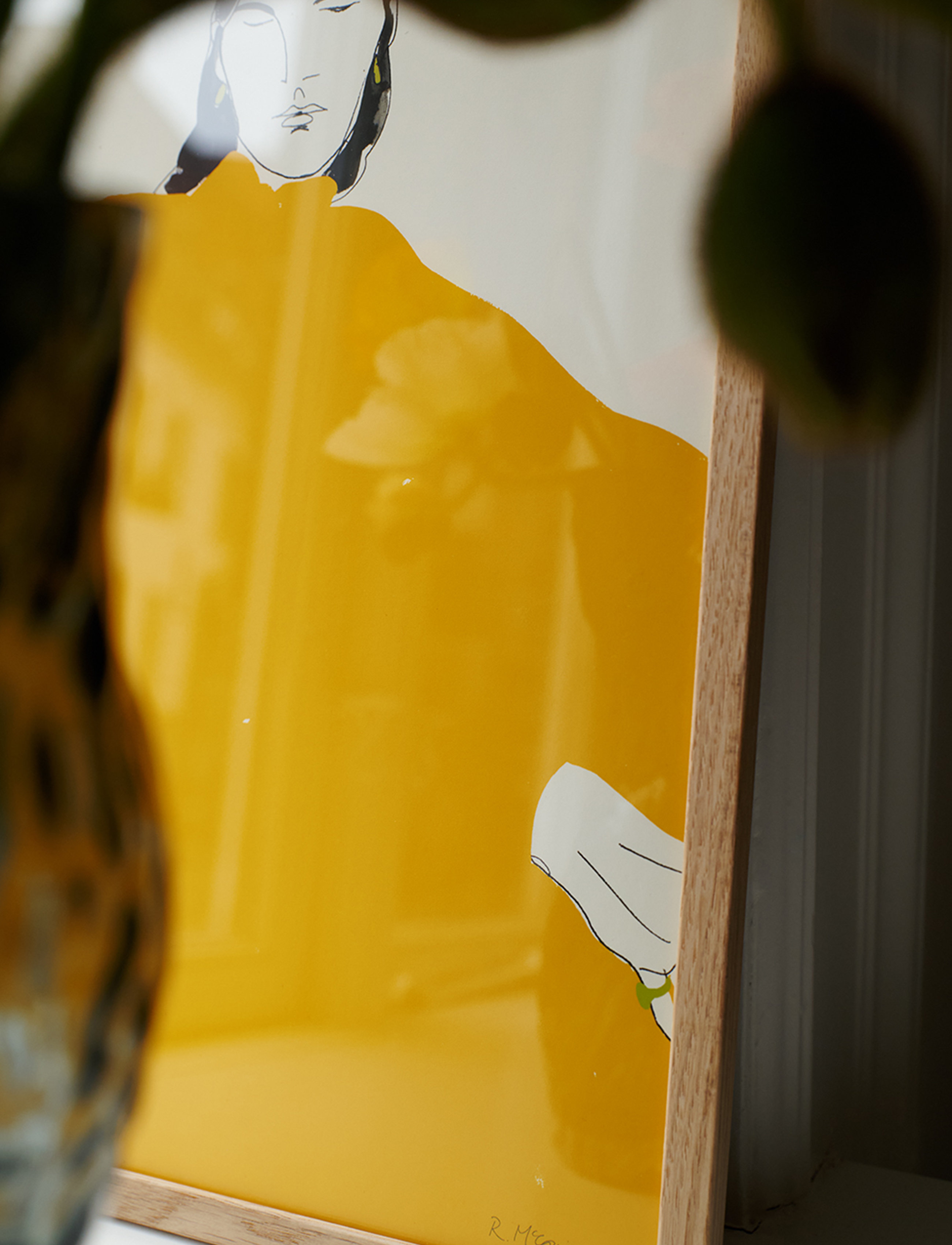 The Poster Club - The Poster Club x Rosie McGuinness - Yellow Dress - neutral - 2