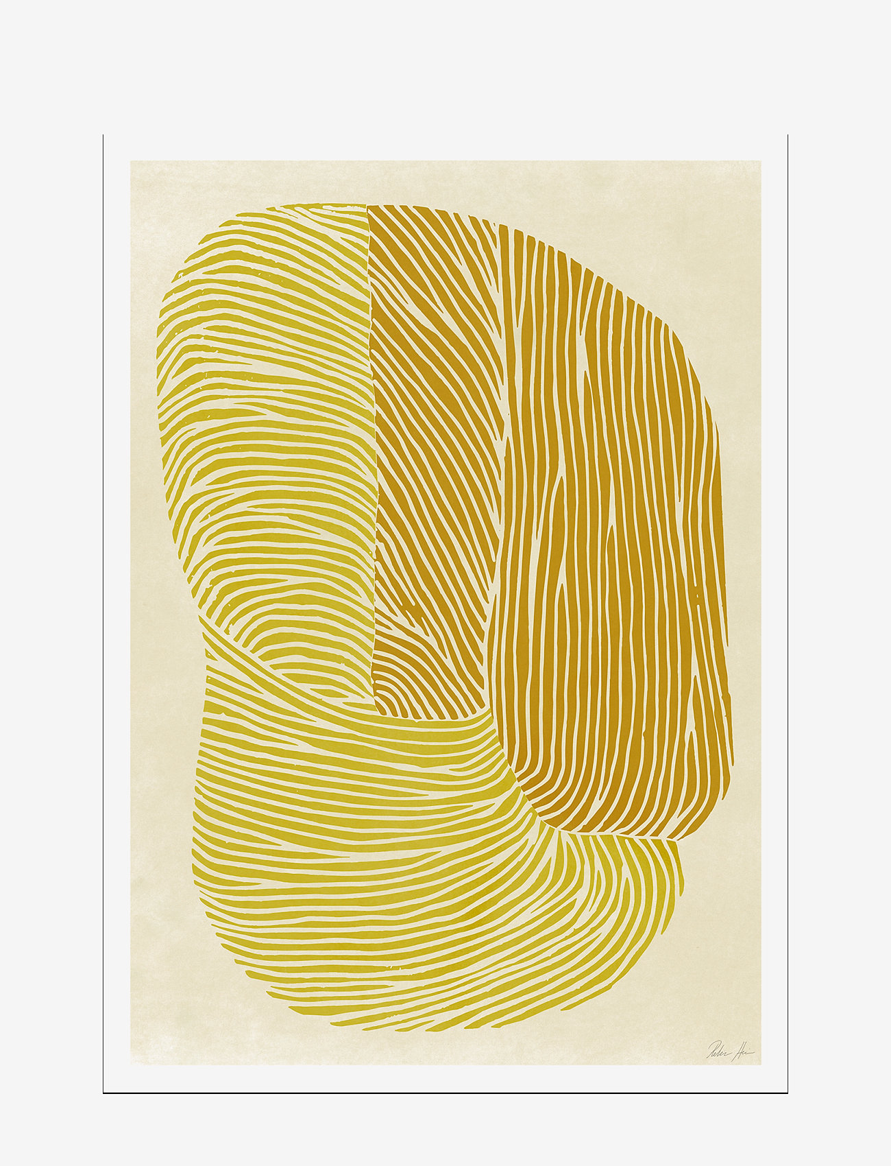 The Poster Club - The Poster Club x Rebecca Hein - Yellow Reef - neutral - 0
