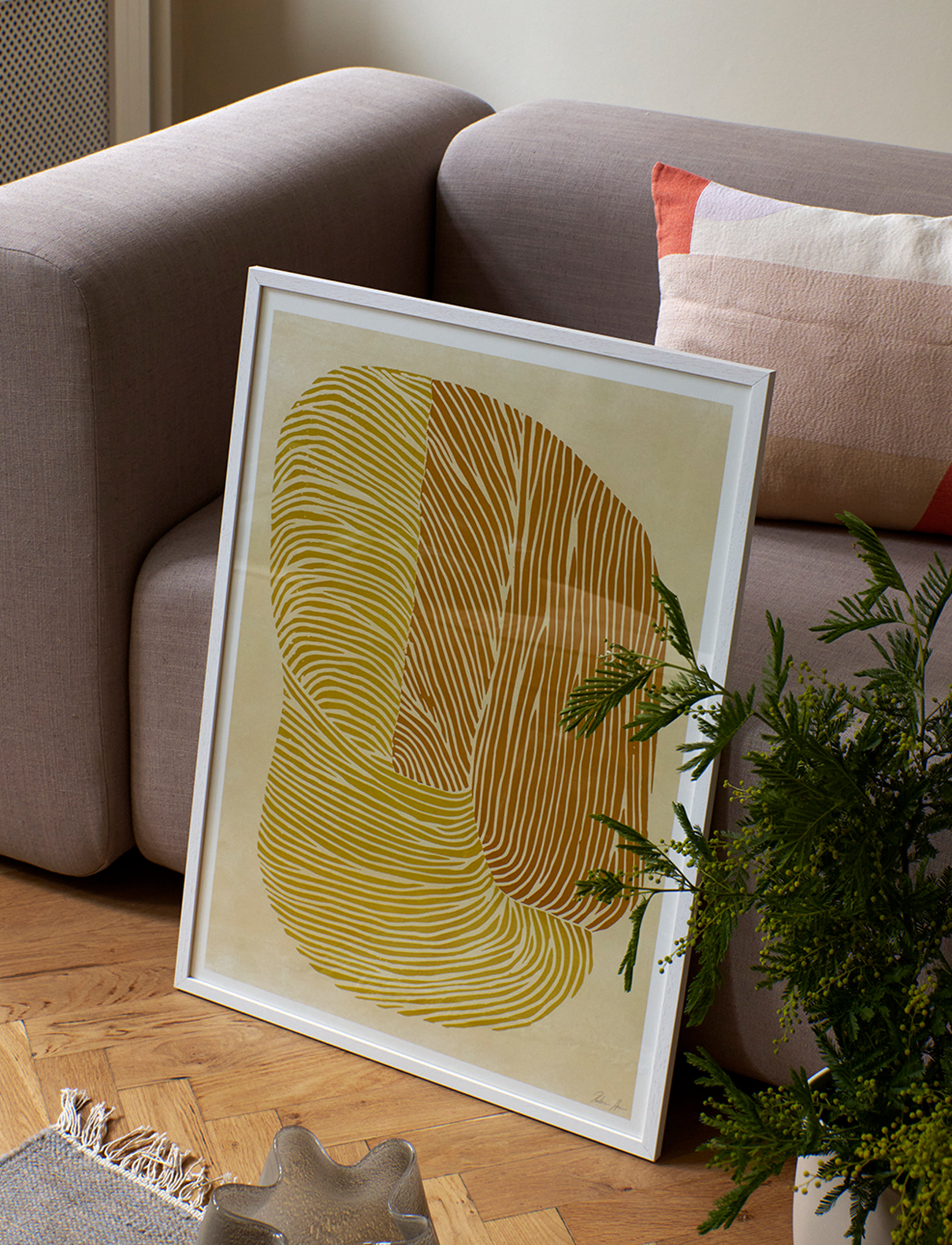 The Poster Club - The Poster Club x Rebecca Hein - Yellow Reef - neutral - 1